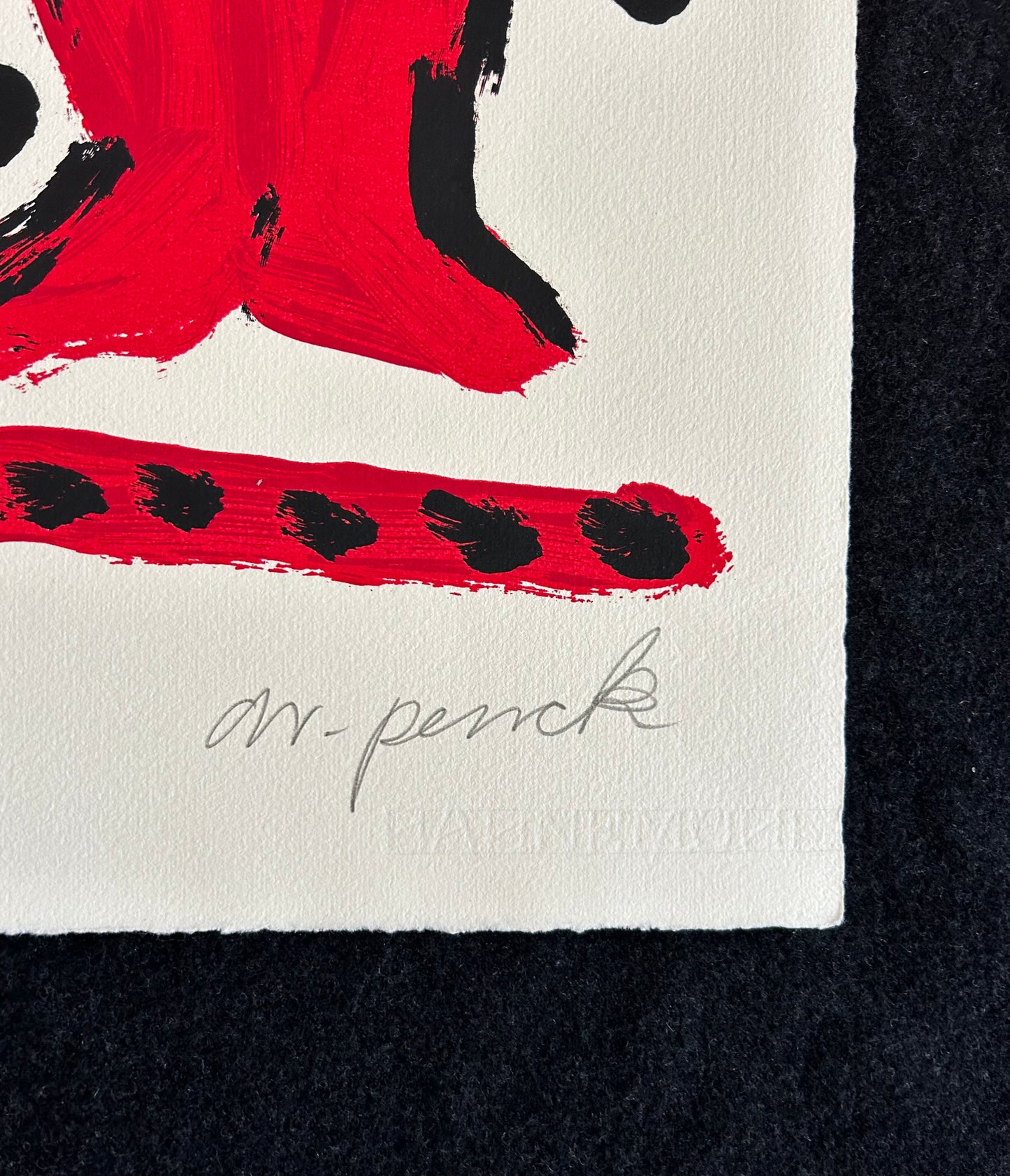 A.R. Penck (1939-2017) - „Adler“ (signiert & nummeriert)