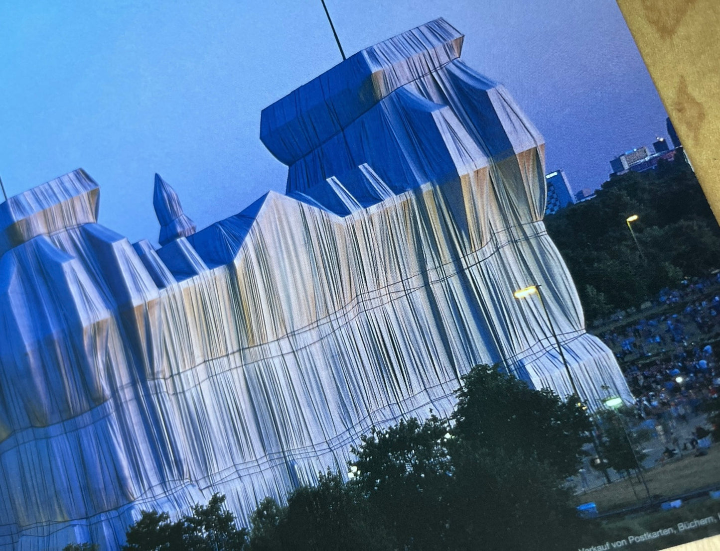 Christo (1935-2020) - „The Wrapped Reichstag“ Offset (3x handsigniert)