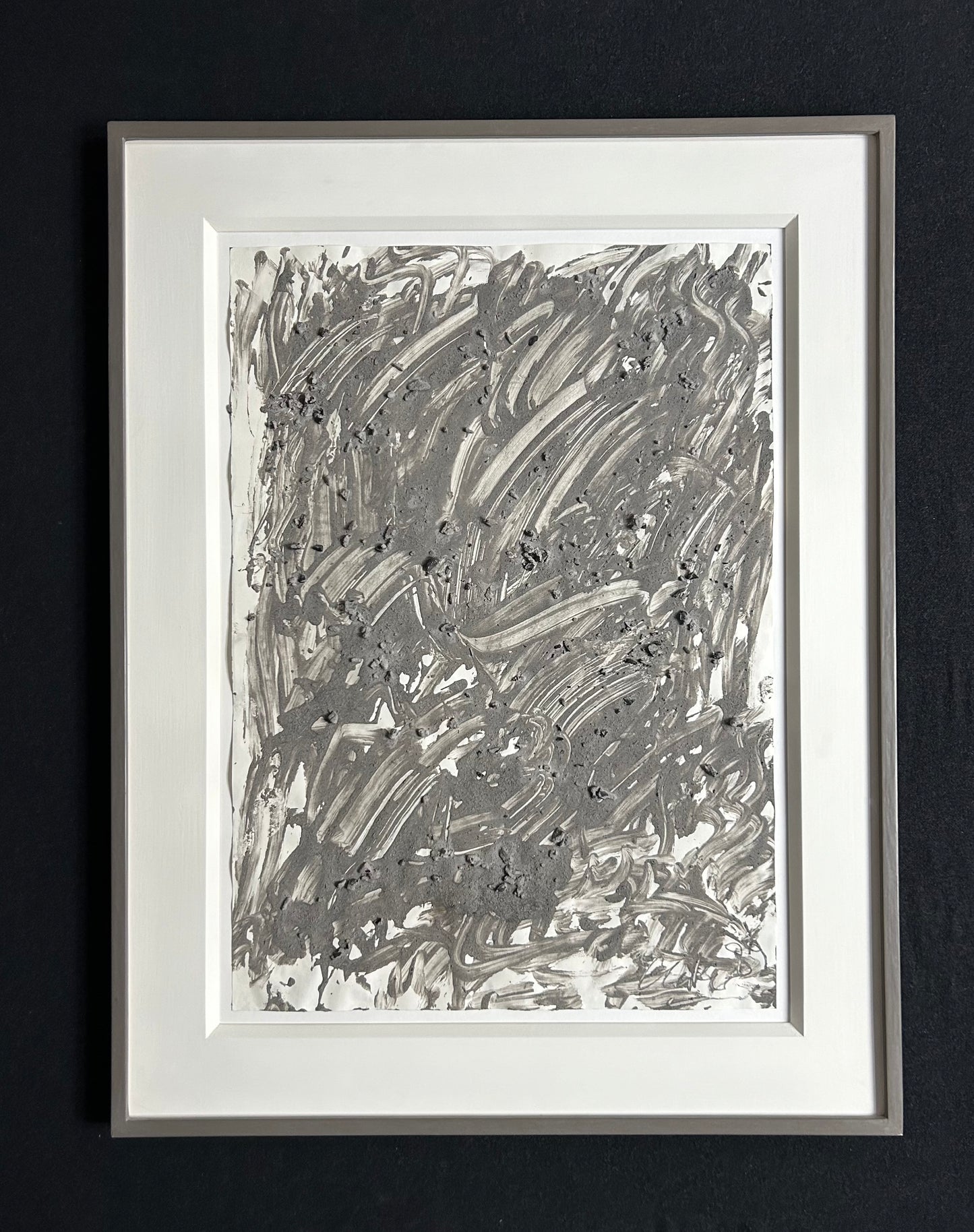 Günther Uecker (1930) - „Ohne Titel“ - (signiert & datiert), Mischtechnik auf festem Velin
