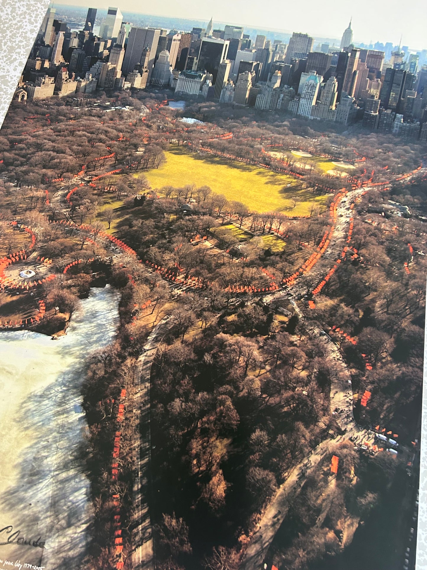 Christo (1935-2020) - „The Gates N.Y“ (handsigniert)