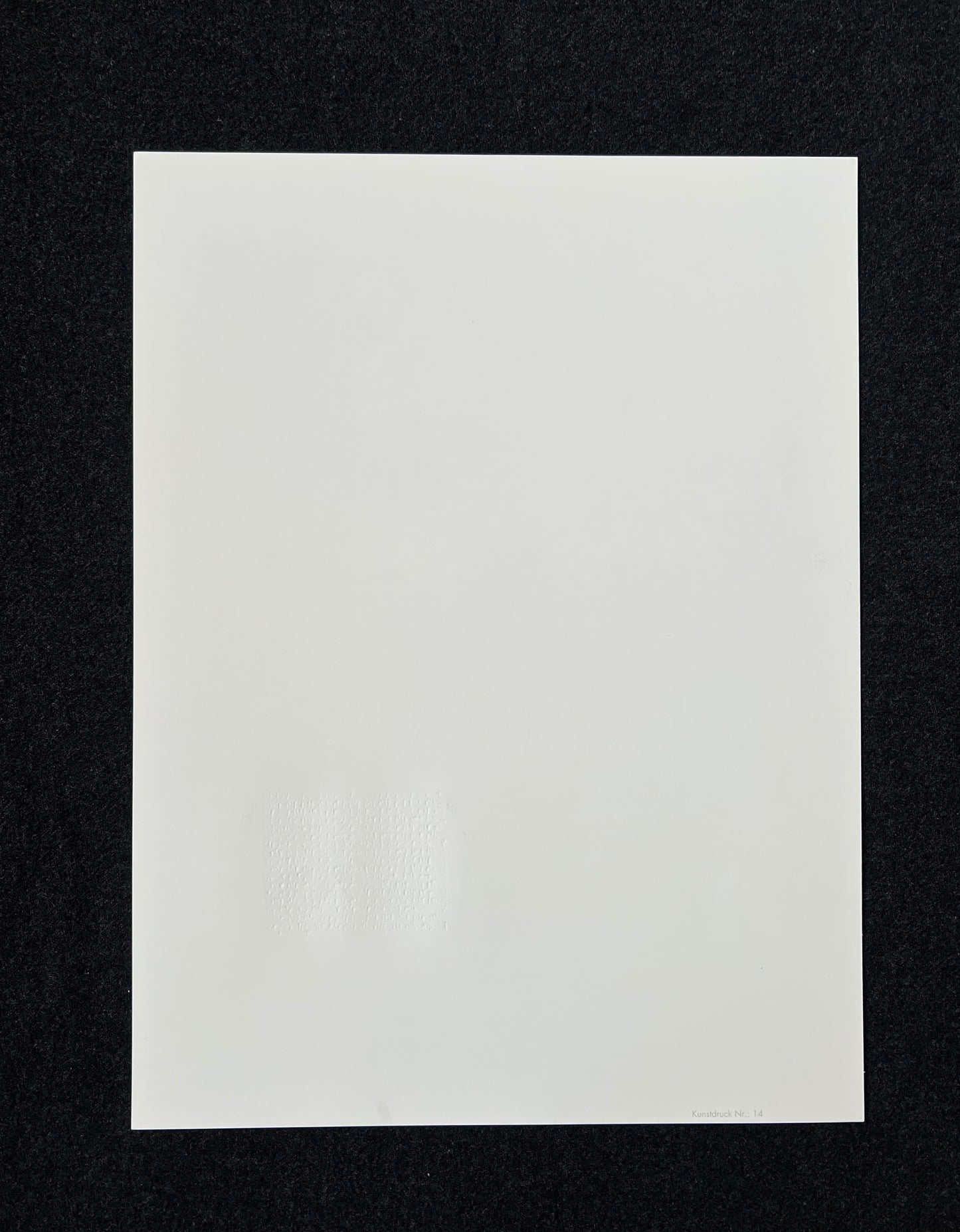 Christo (1935-2020) - „Wrapped Reichstag, Project for Berlin" - Collage mit Silberfolie (signiert)