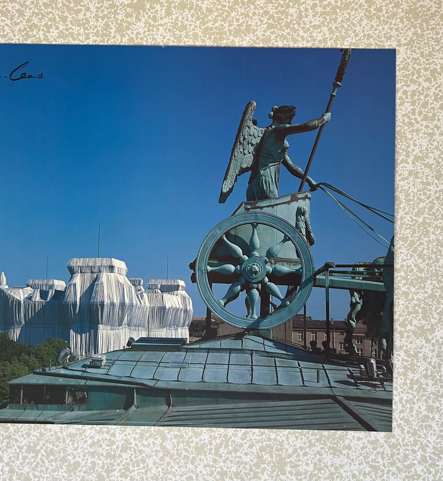 Christo (1935-2020) - „The Wrapped Reichstag“ (handsigniert)