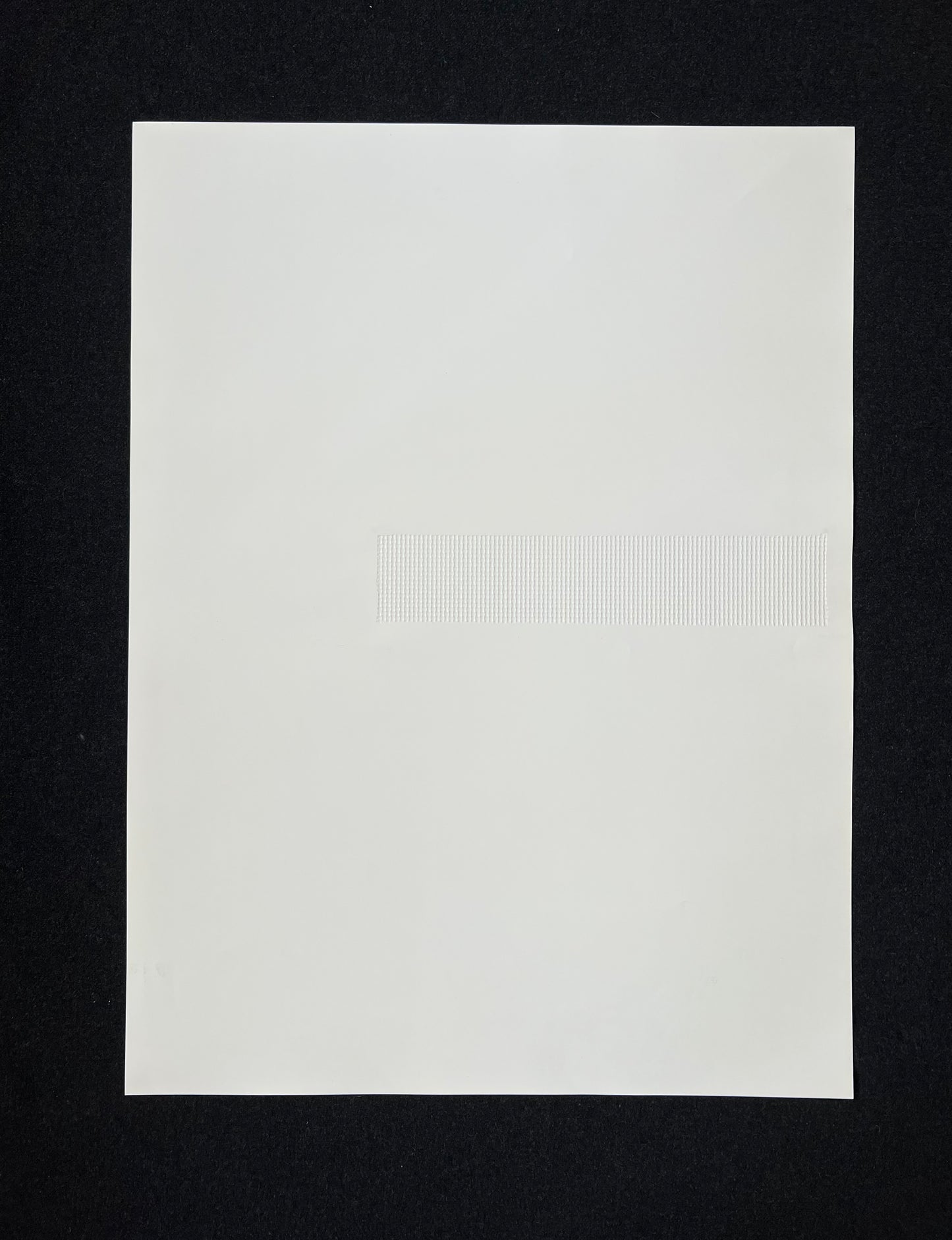 Christo (1935-2020) - „Wrapped Reichstag, Project for Berlin" - Collage mit Silberfolie (signiert)