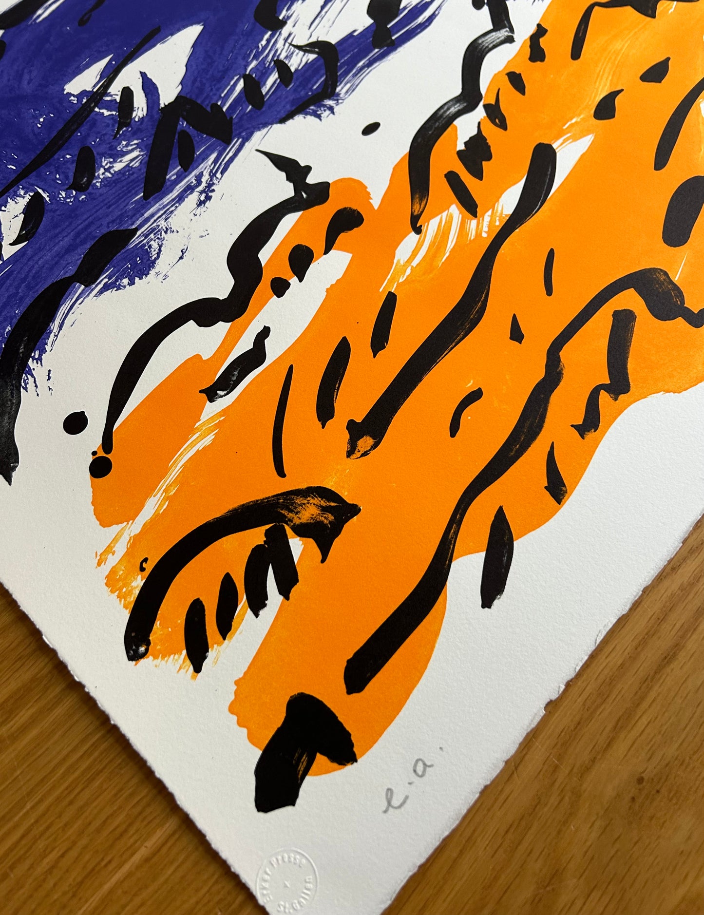 Günther Uecker - „Visionäre Landschaft II“ handsigniert & nummeriert hier e.a.