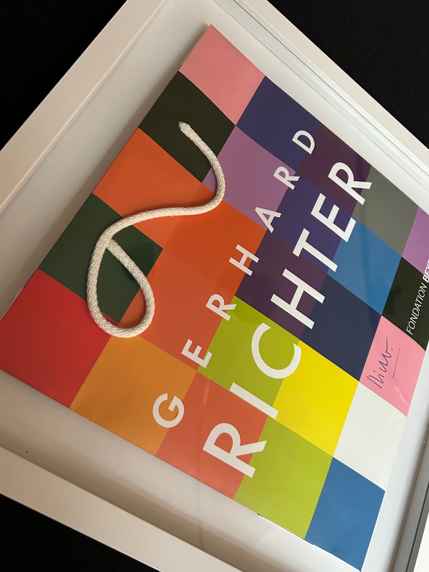 Gerhard Richter (1932) „Zwei Tafeln von 4900 Farben" - signiert