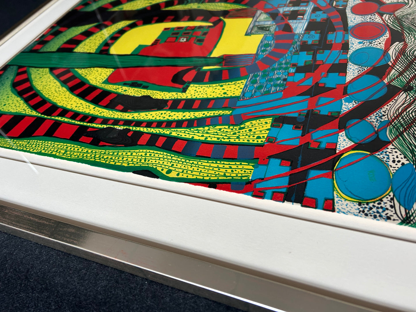 Friedensreich Hundertwasser: „Seereise II“ - Signiert, datiert, nummeriert und gestempelt