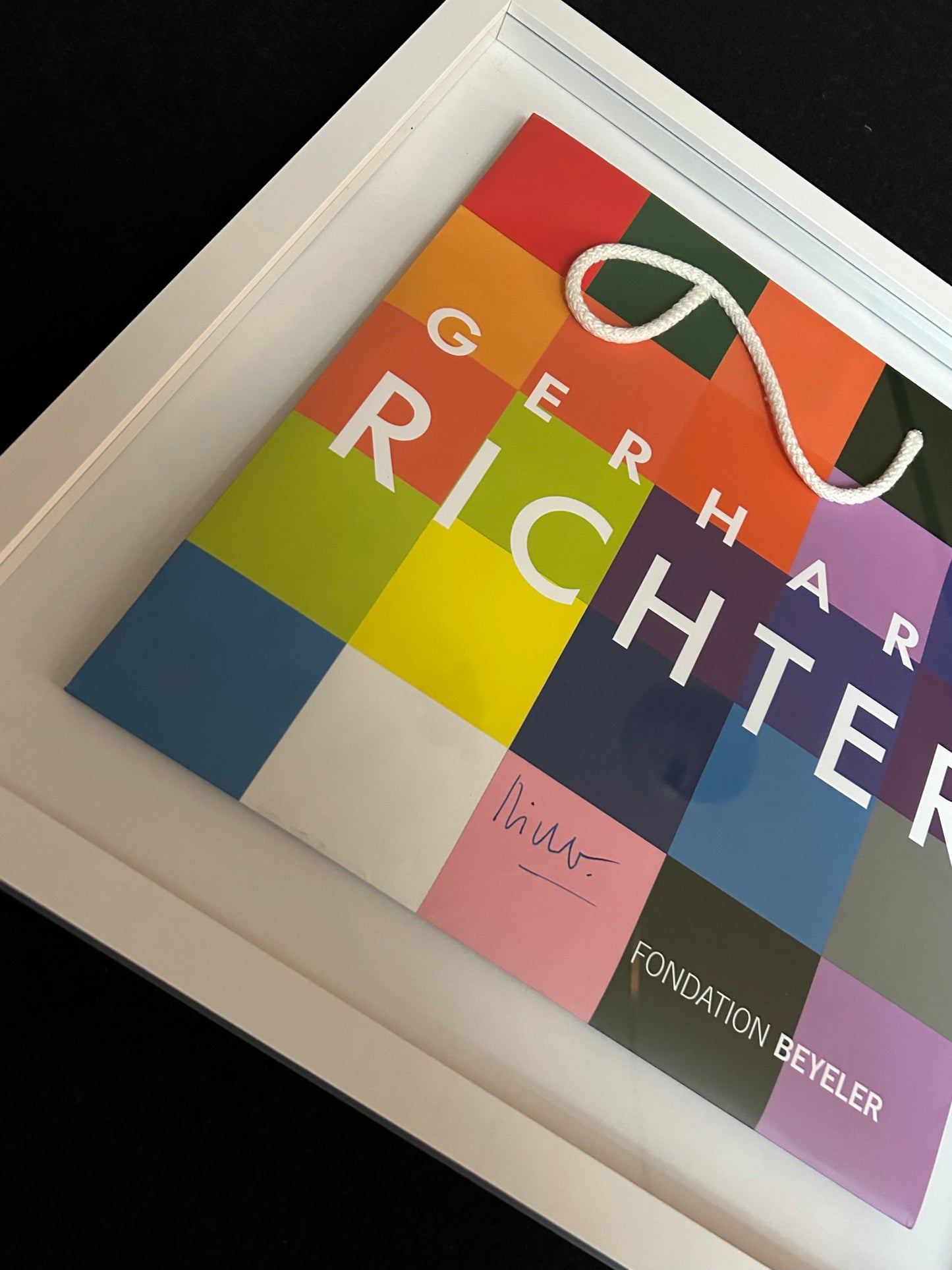 Gerhard Richter (1932) „Zwei Tafeln von 4900 Farben" - signiert