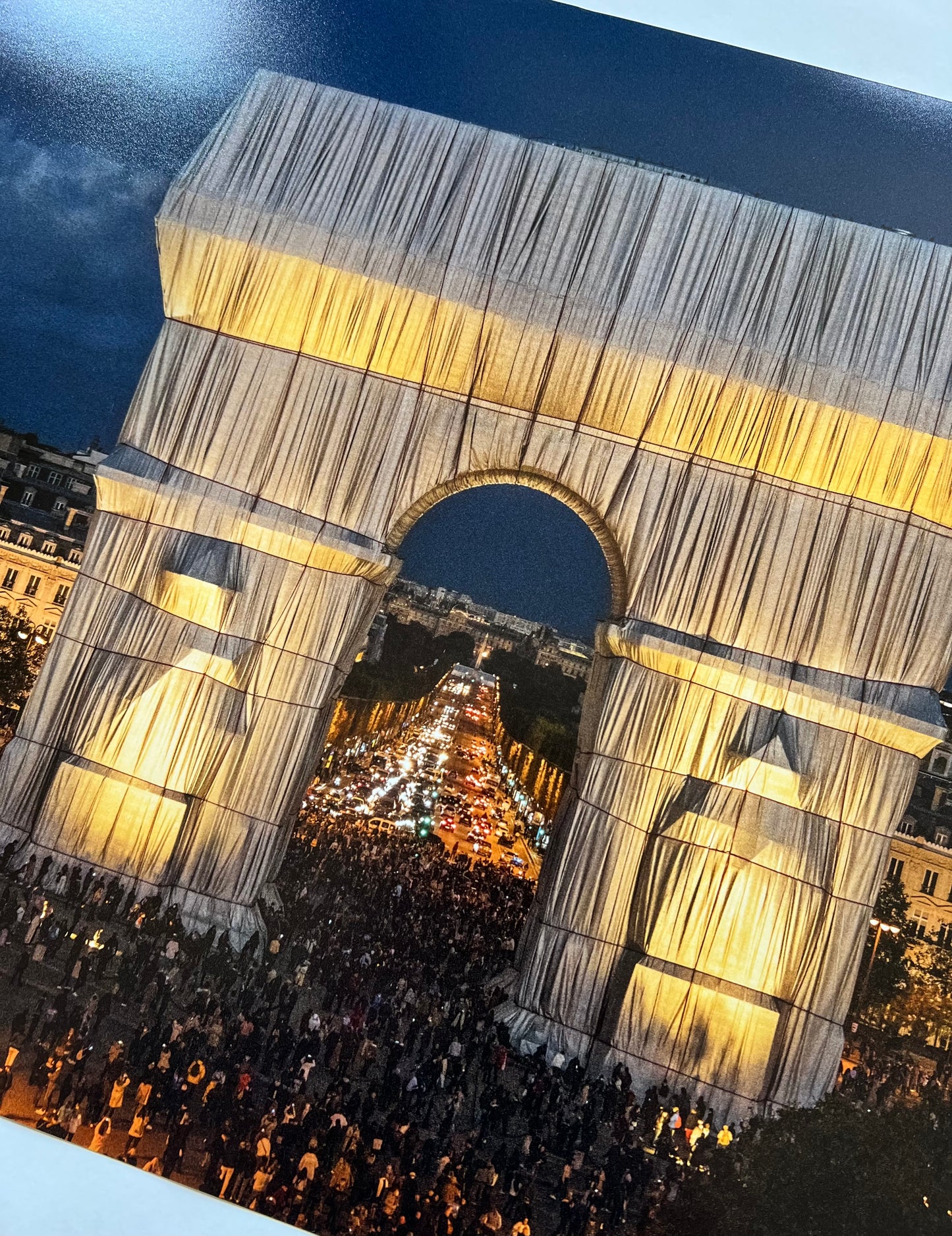 Christo „L‘Arc de Triomphe, by Night“ - signiert & nummeriert