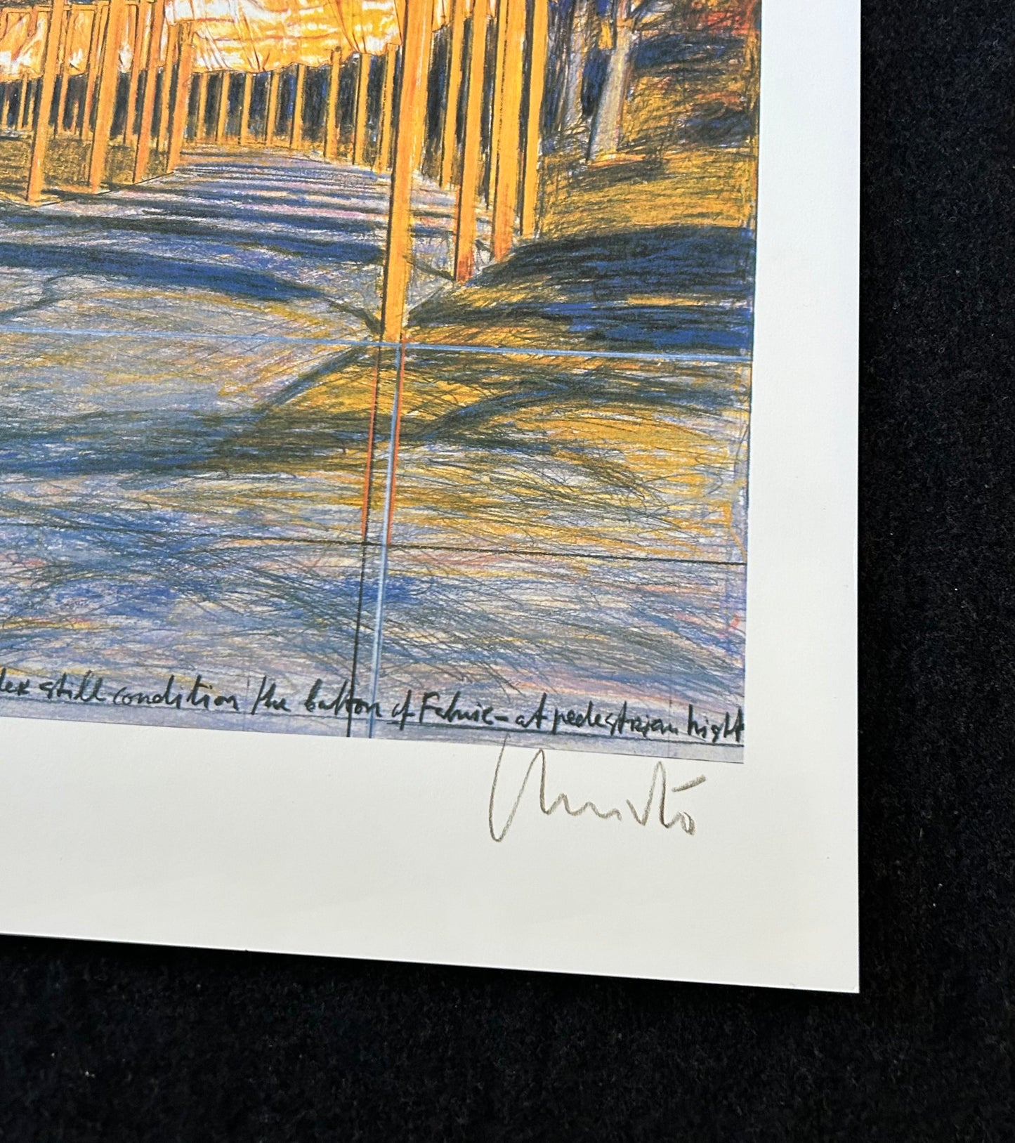 Christo (1935-2020) - „The Gates, 2022“ - (handsigniert & nummeriert)