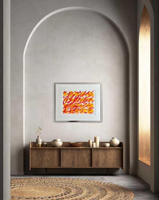 Günther Uecker (1930-2025) - „Geschriebene Bilder II“ - signiert, datiert & nummeriert (Ex.: e.a.)