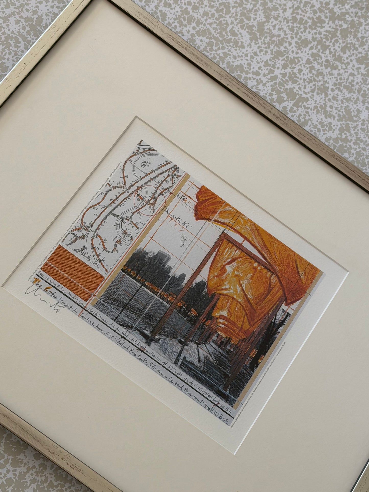 Christo (1935-2020) „The Gates N.Y“ 2005 - handsigniert
