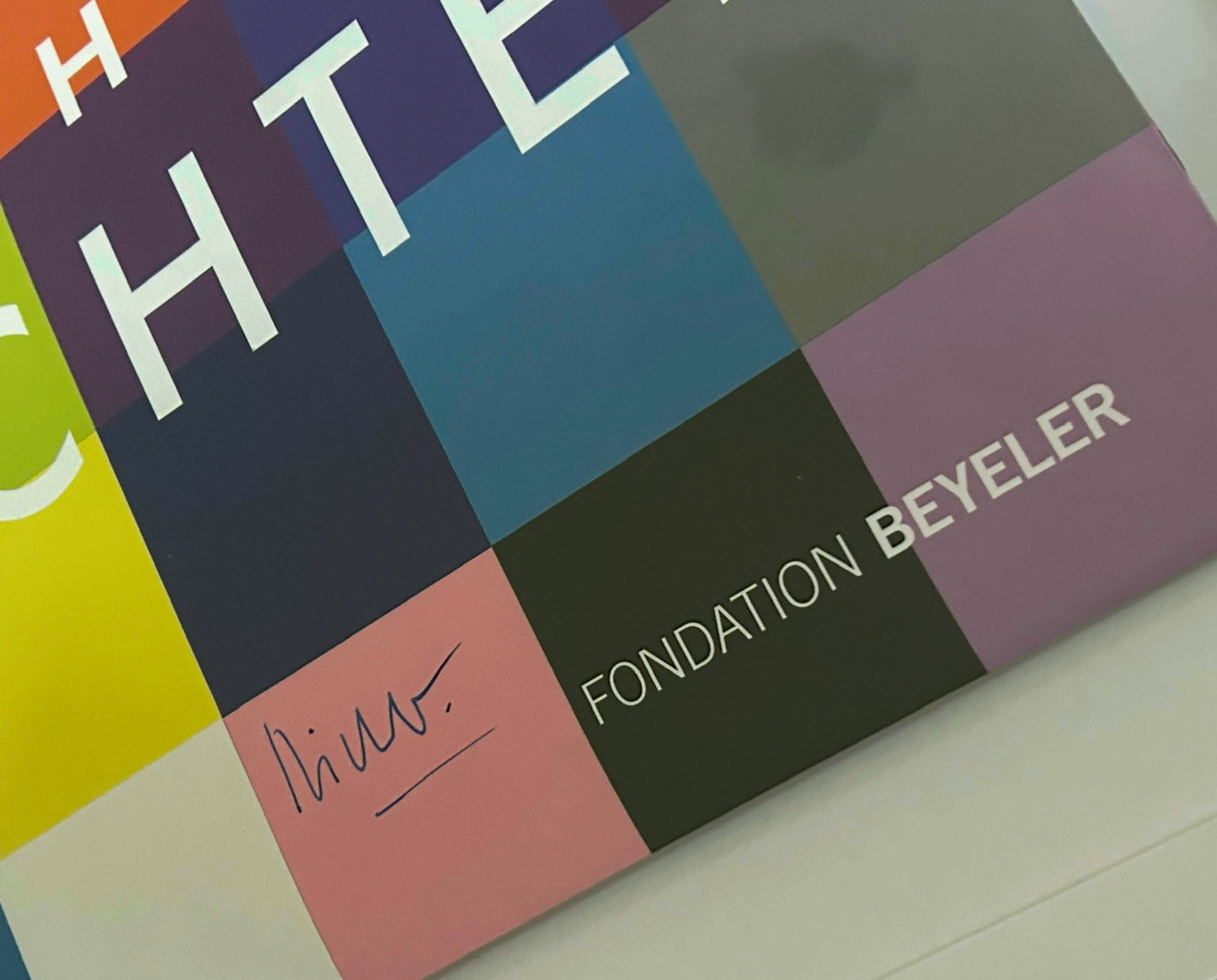 Gerhard Richter (1932) „Zwei Tafeln von 4900 Farben" - signiert