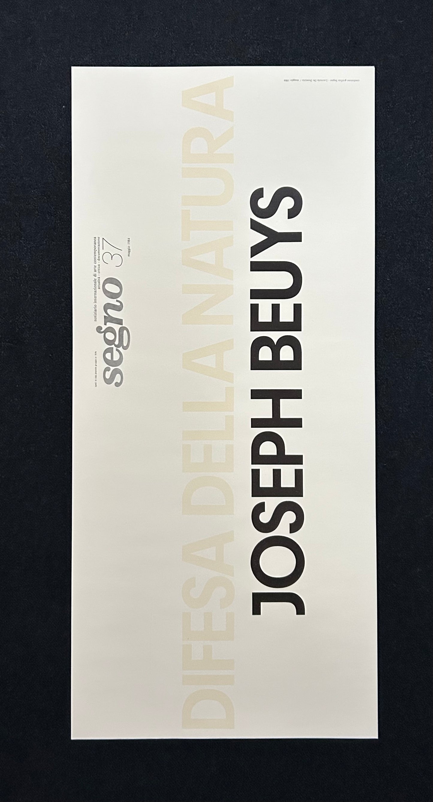 Joseph Beuys - „7000 Querce“ - signiert & nummeriert