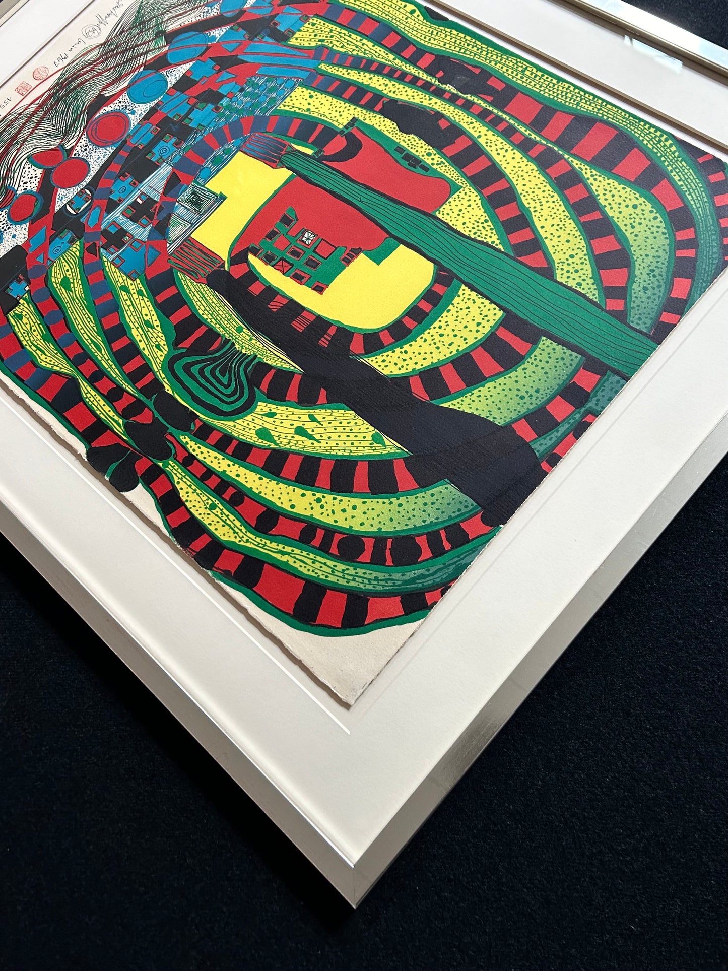 Friedensreich Hundertwasser: „Seereise II“ - Signiert, datiert, nummeriert und gestempelt