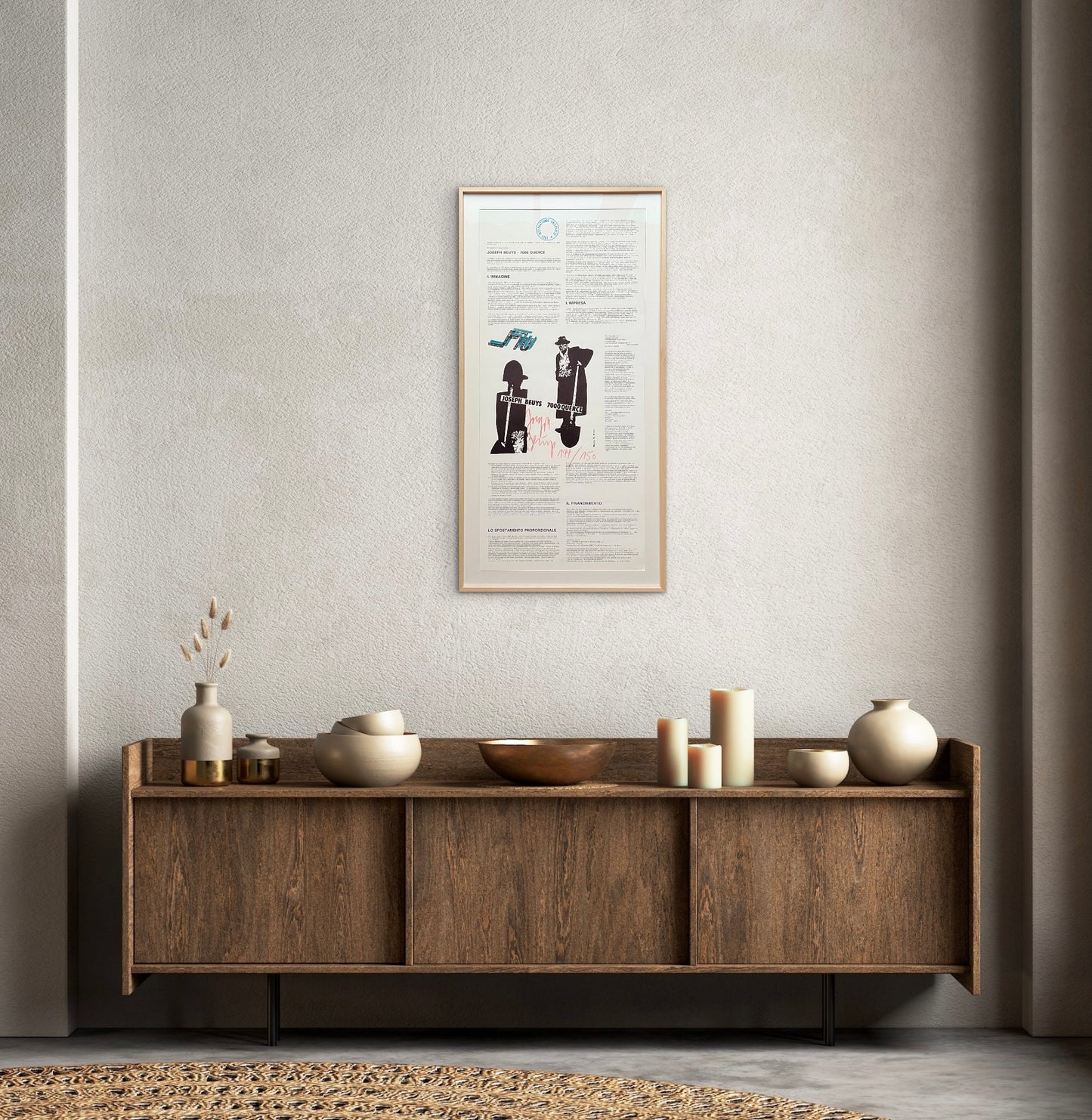 Joseph Beuys - „7000 Querce“ - signiert & nummeriert