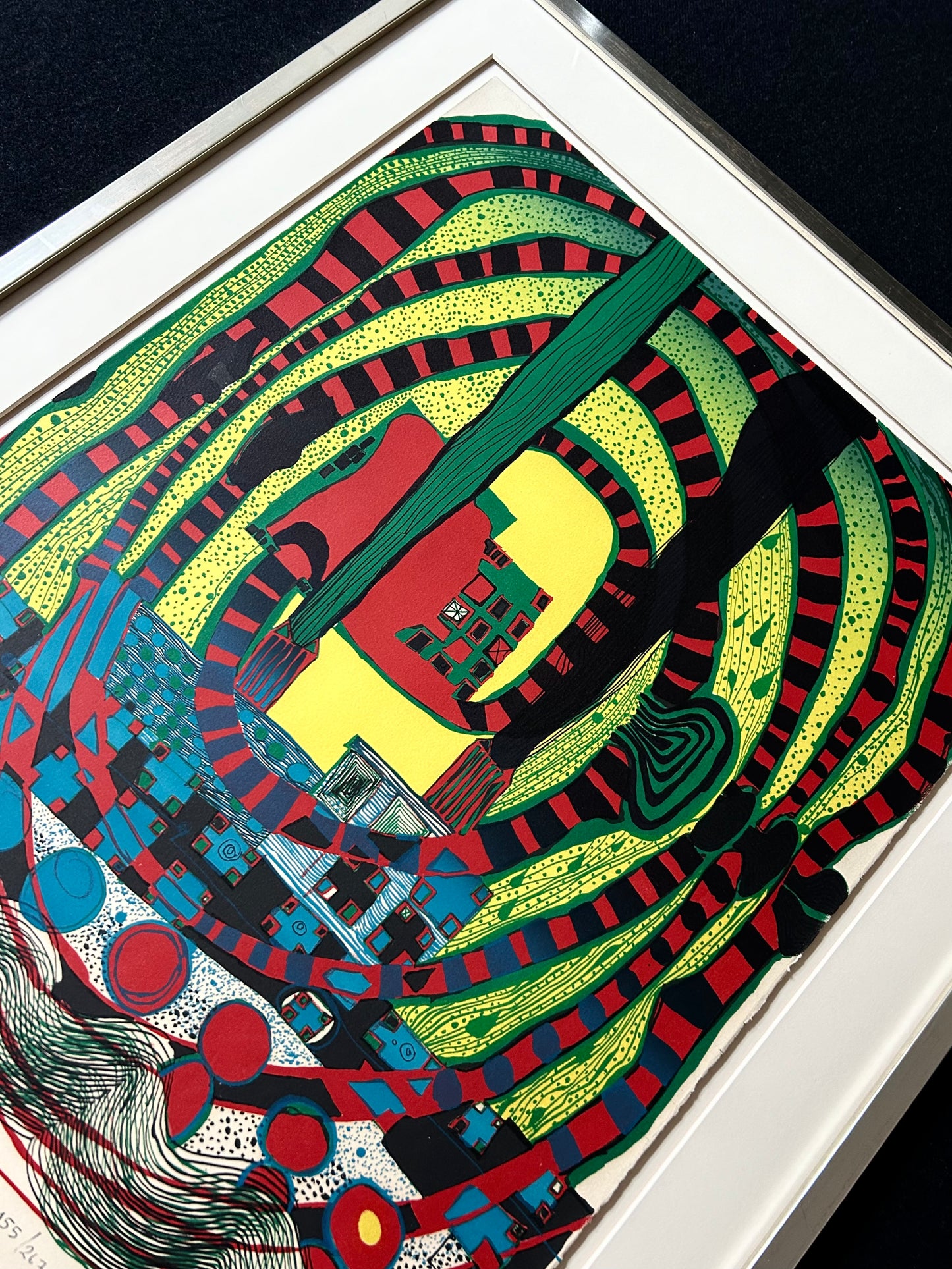 Friedensreich Hundertwasser: „Seereise II“ - Signiert, datiert, nummeriert und gestempelt