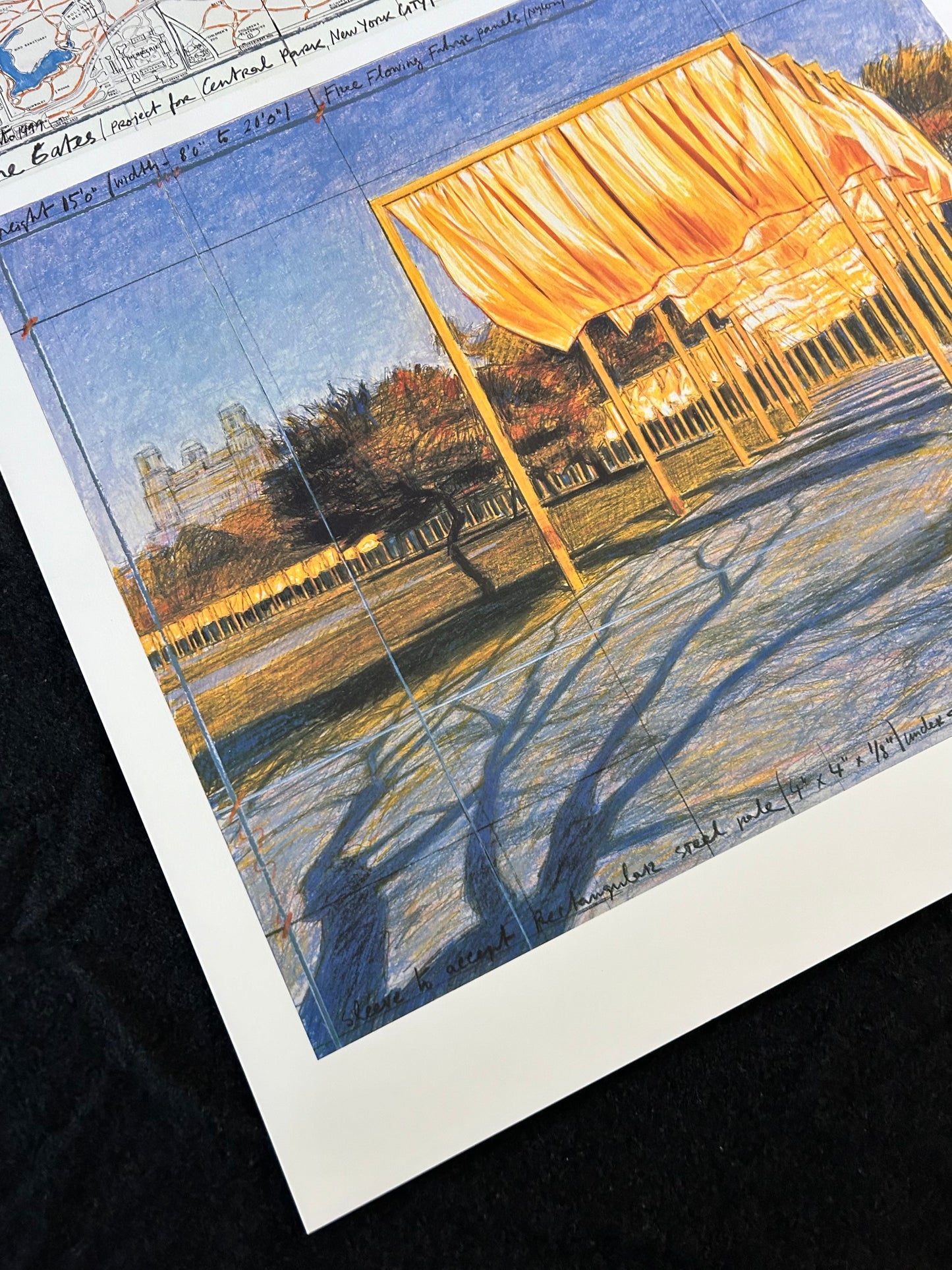 Christo (1935-2020) - „The Gates, 2022“ - (handsigniert & nummeriert)