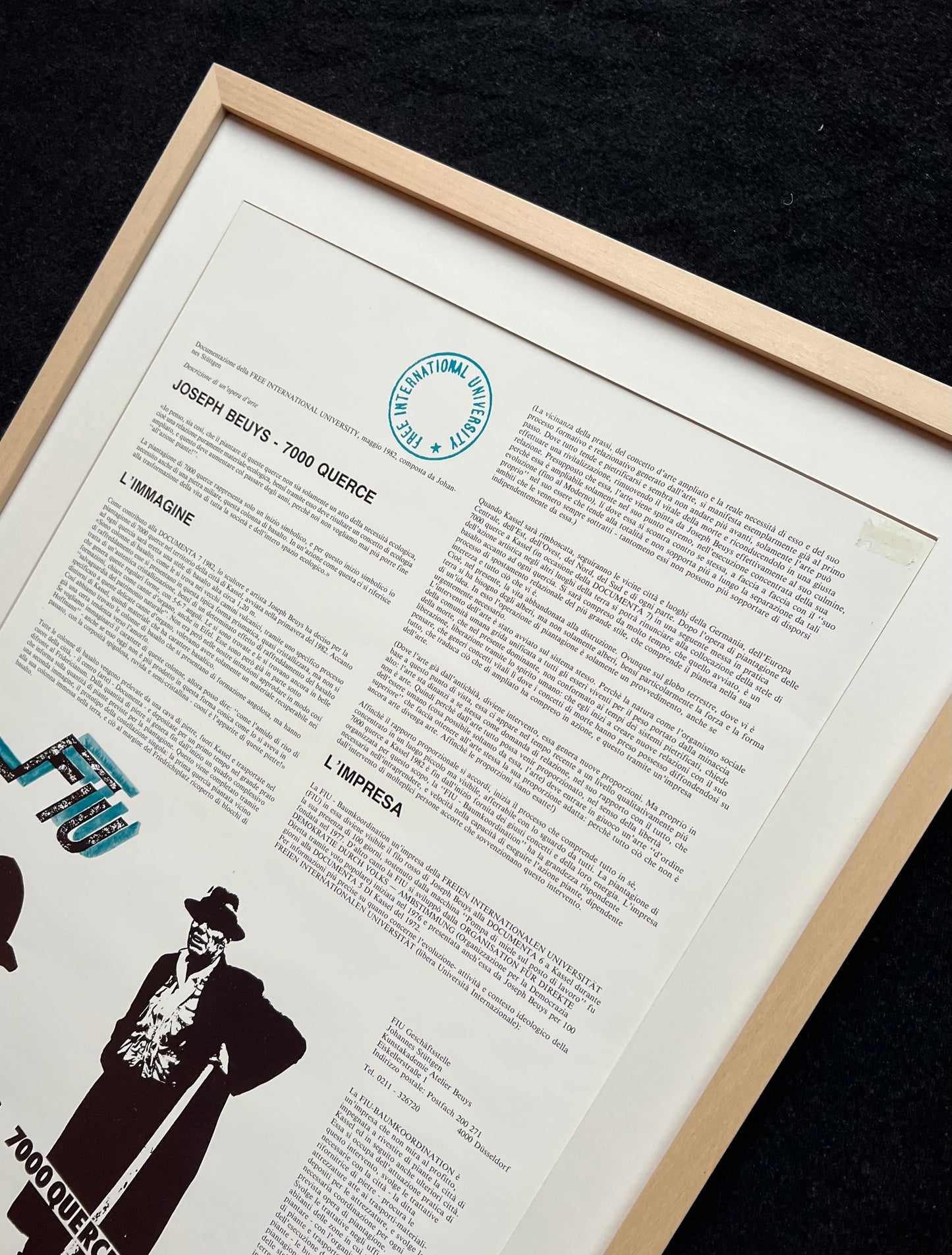 Joseph Beuys - „7000 Querce“ - signiert & nummeriert
