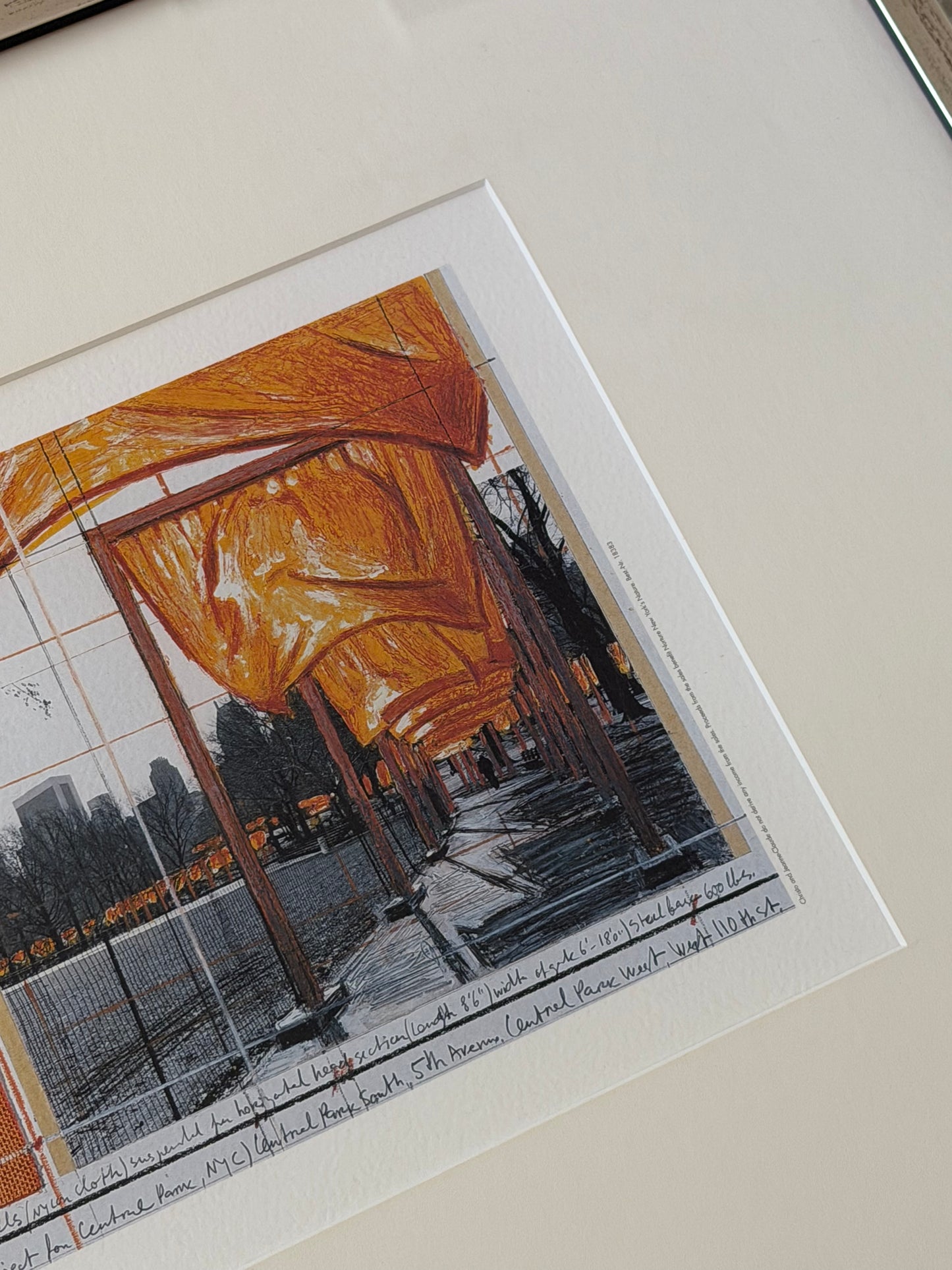 Christo (1935-2020) „The Gates N.Y“ 2005 - handsigniert