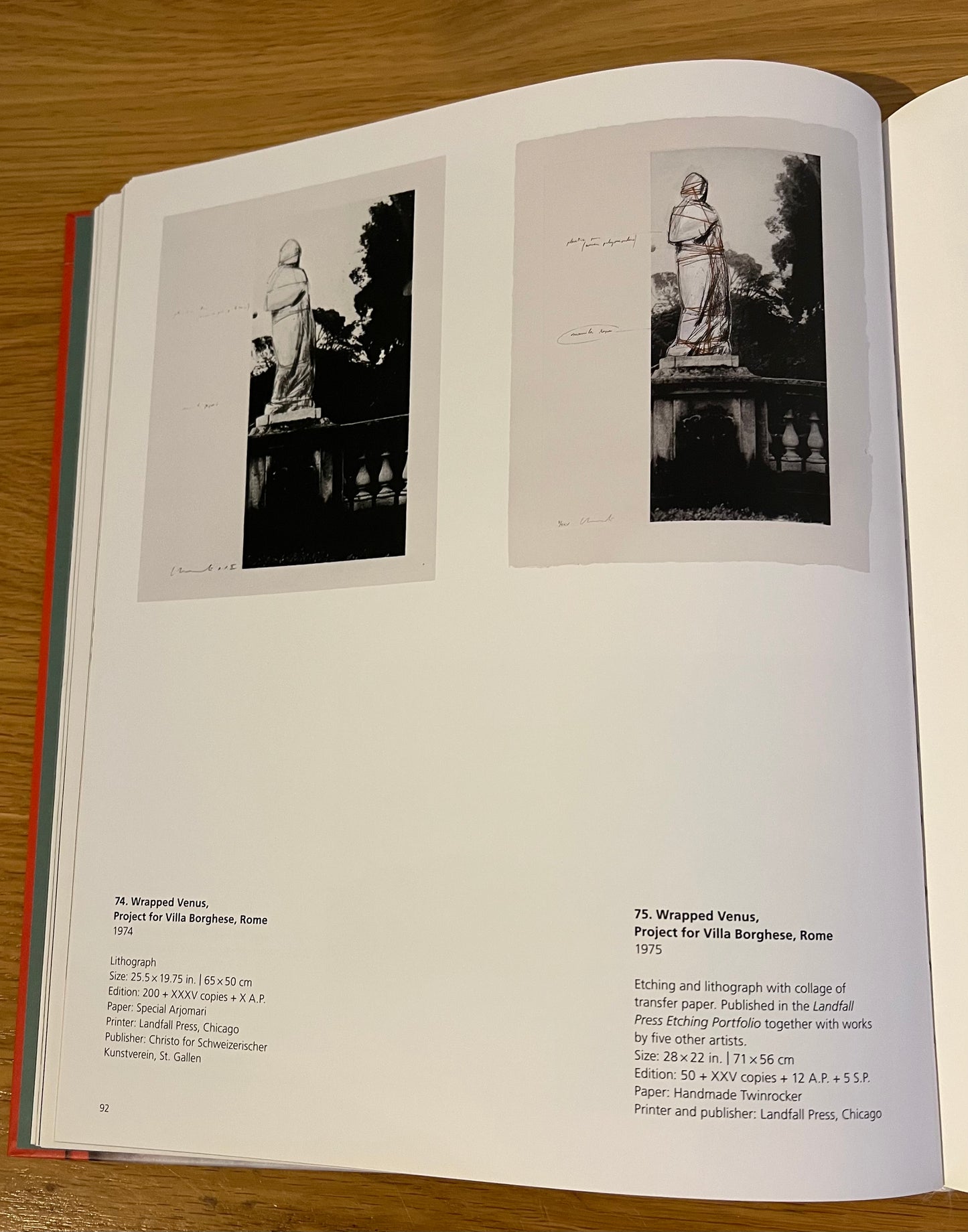 Christo „Wrapped Venus“ - handsigniert & nummeriert