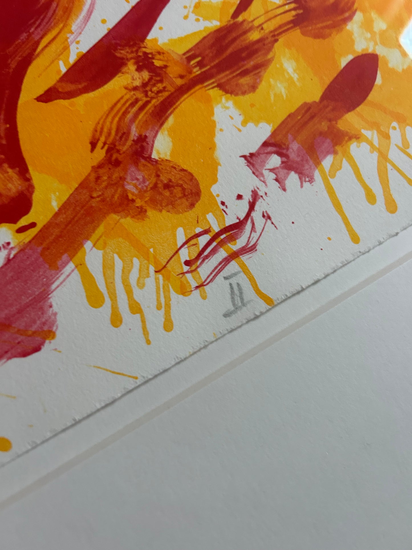 Günther Uecker (1930-2025) - „Geschriebene Bilder II“ - signiert, datiert & nummeriert (Ex.: e.a.)