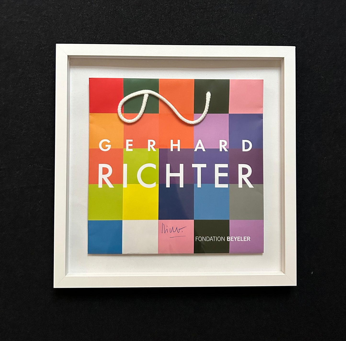 Gerhard Richter (1932) „Zwei Tafeln von 4900 Farben" - signiert