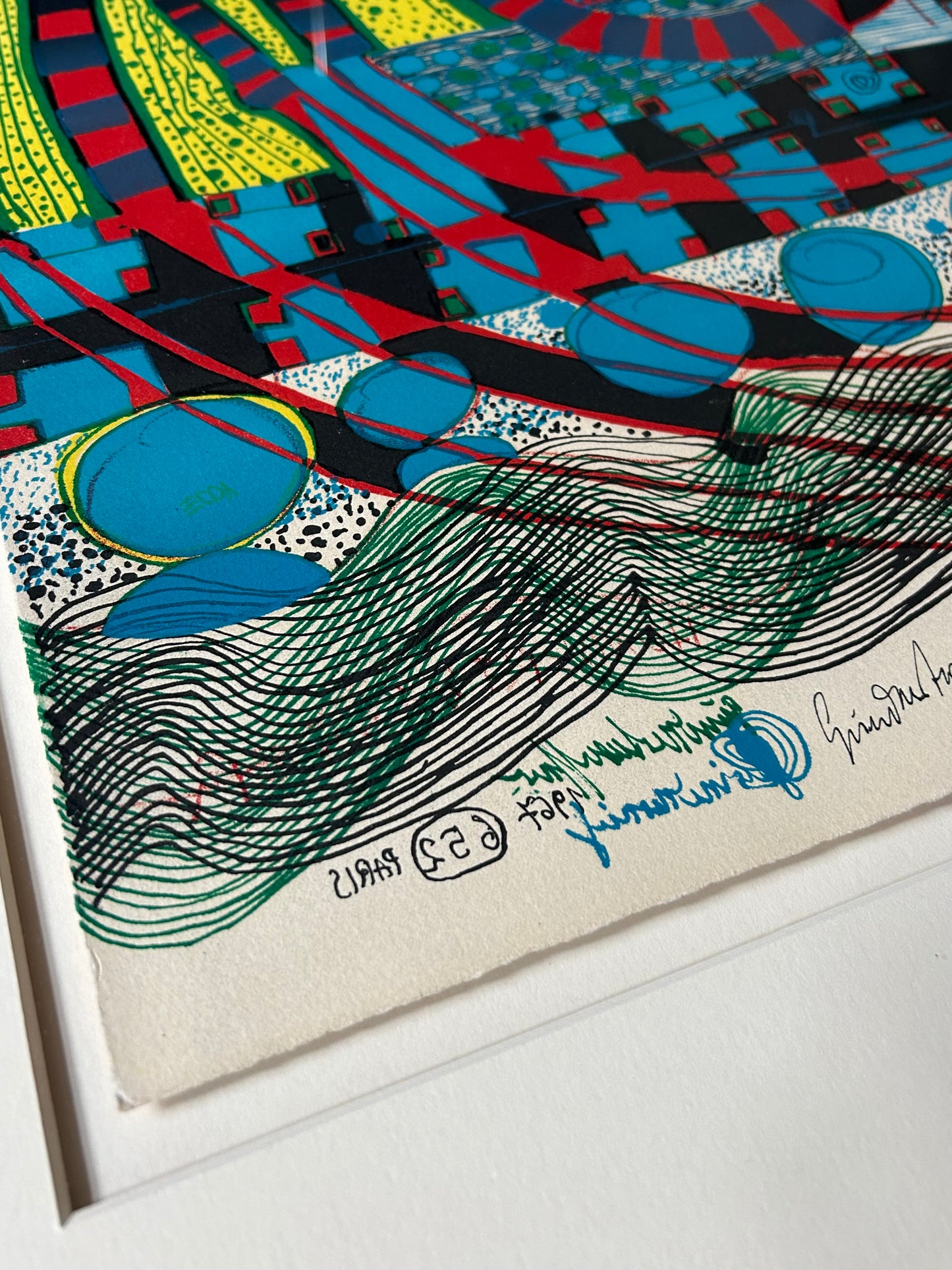 Friedensreich Hundertwasser: „Seereise II“ - Signiert, datiert, nummeriert und gestempelt