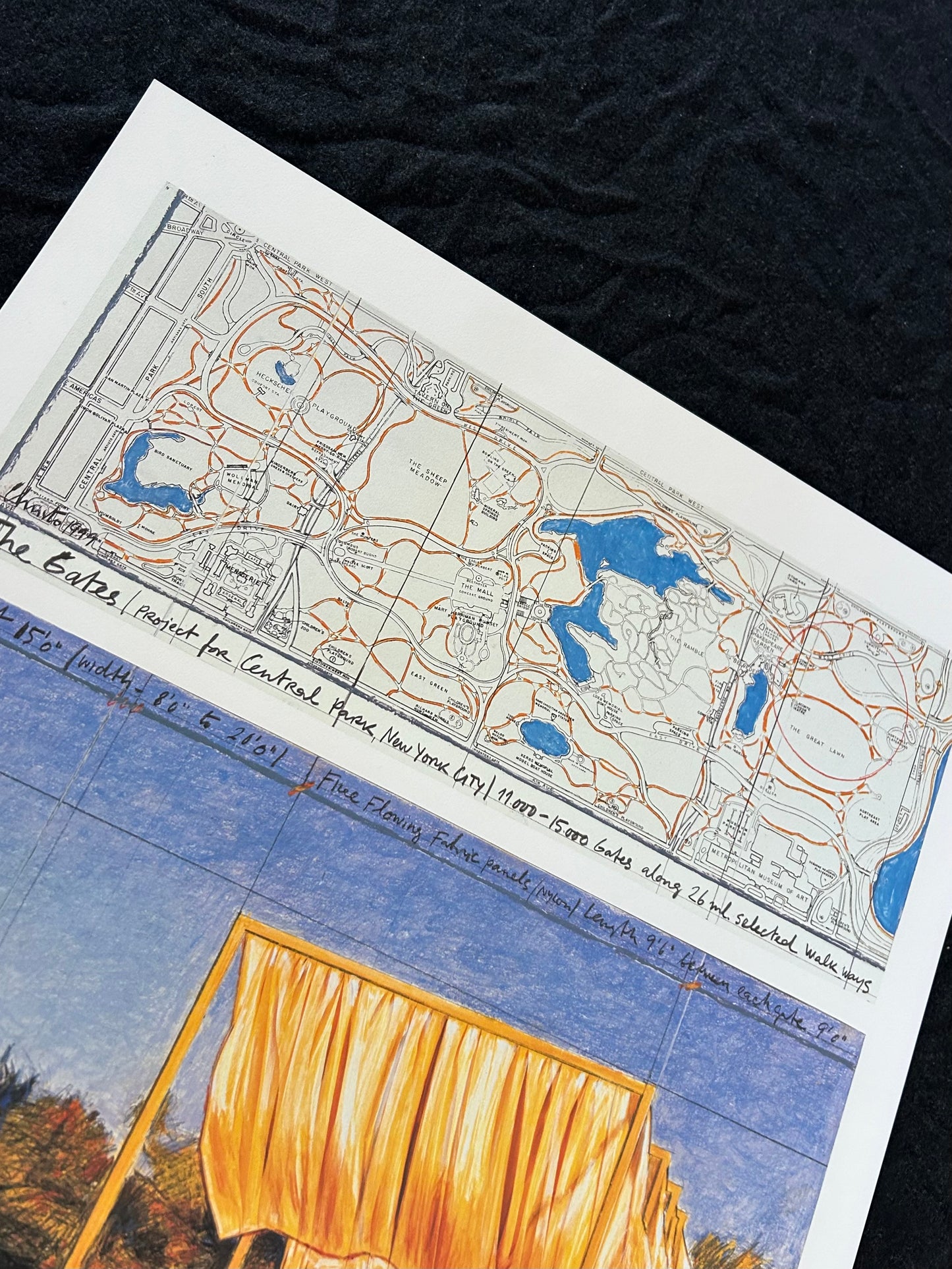 Christo (1935-2020) - „The Gates, 2022“ - (handsigniert & nummeriert)