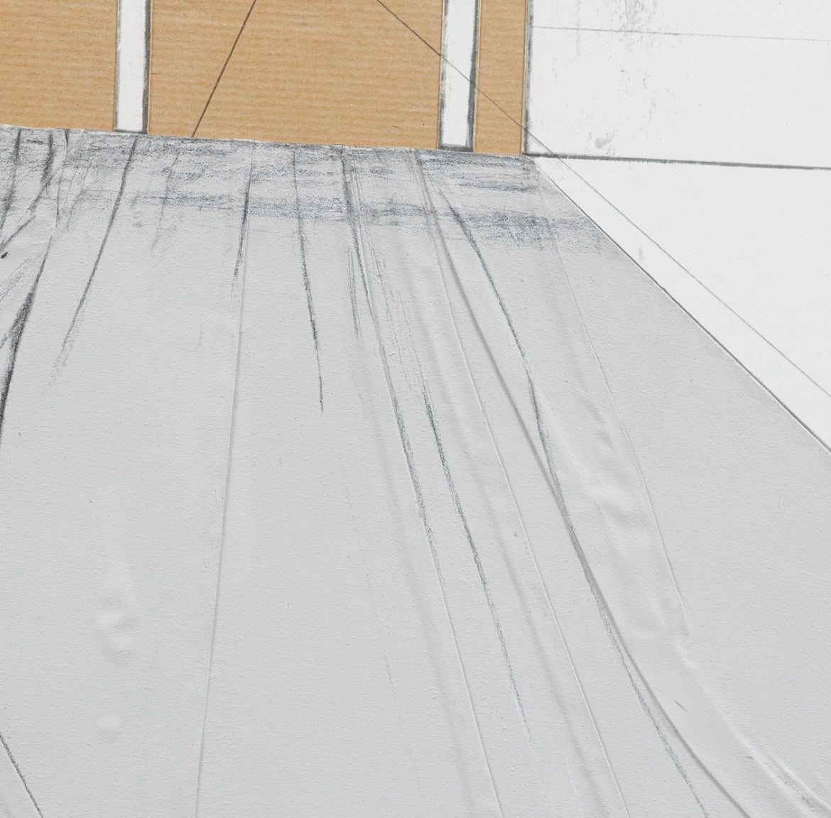 Christo (1935-2020) - „Wrapped Floors and Covered Windows, Project for Museum Würth, Künzelsau, Germany, 1995“ - handsigniert & nummeriert (Ex.: AP XXXVI/L)