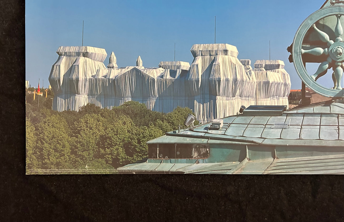 Christo (1935-2020) - „The Wrapped Reichstag“ (handsigniert)