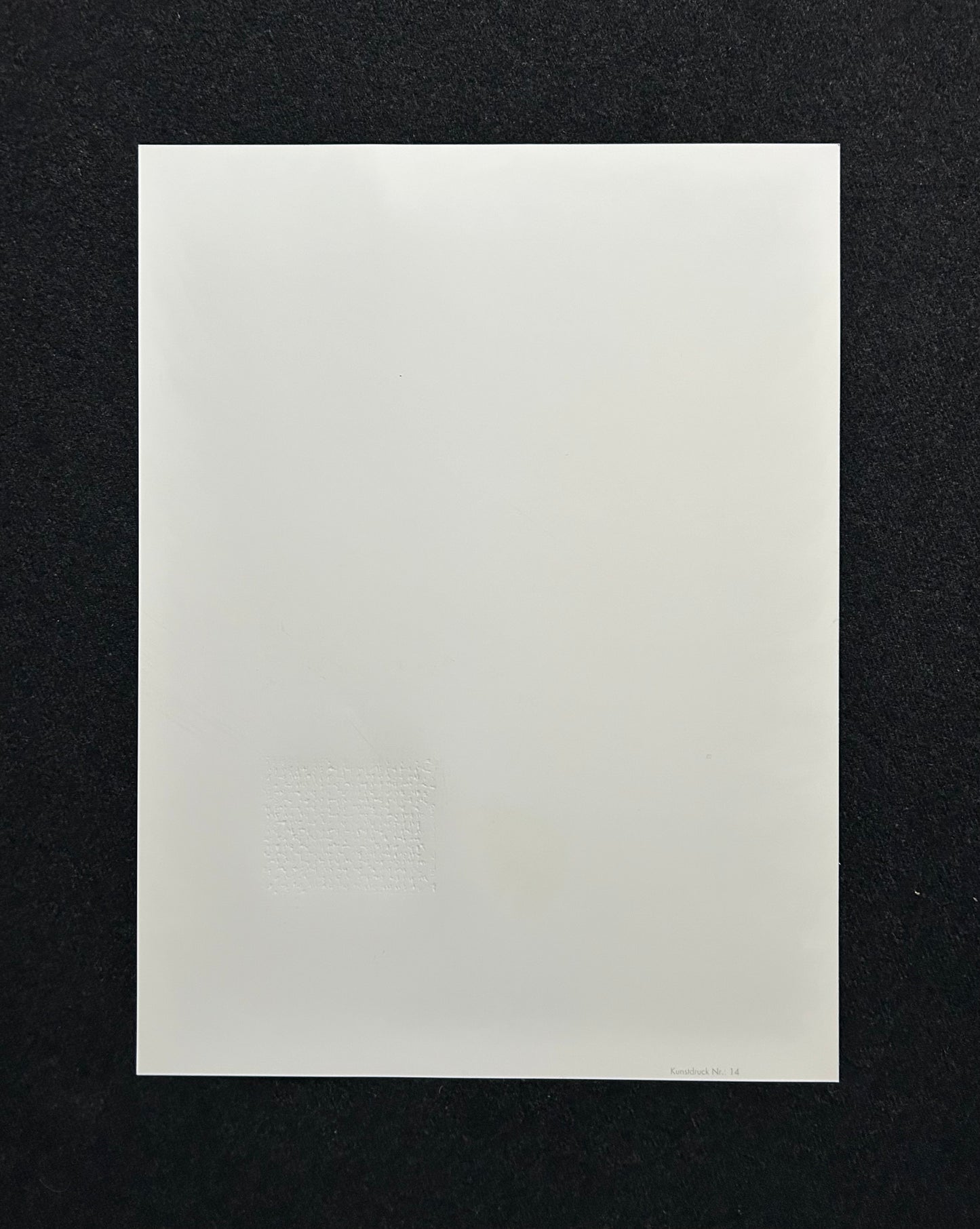 Christo (1935-2020) - „Wrapped Reichstag, Project for Berlin" - Collage mit Silberfolie (signiert)