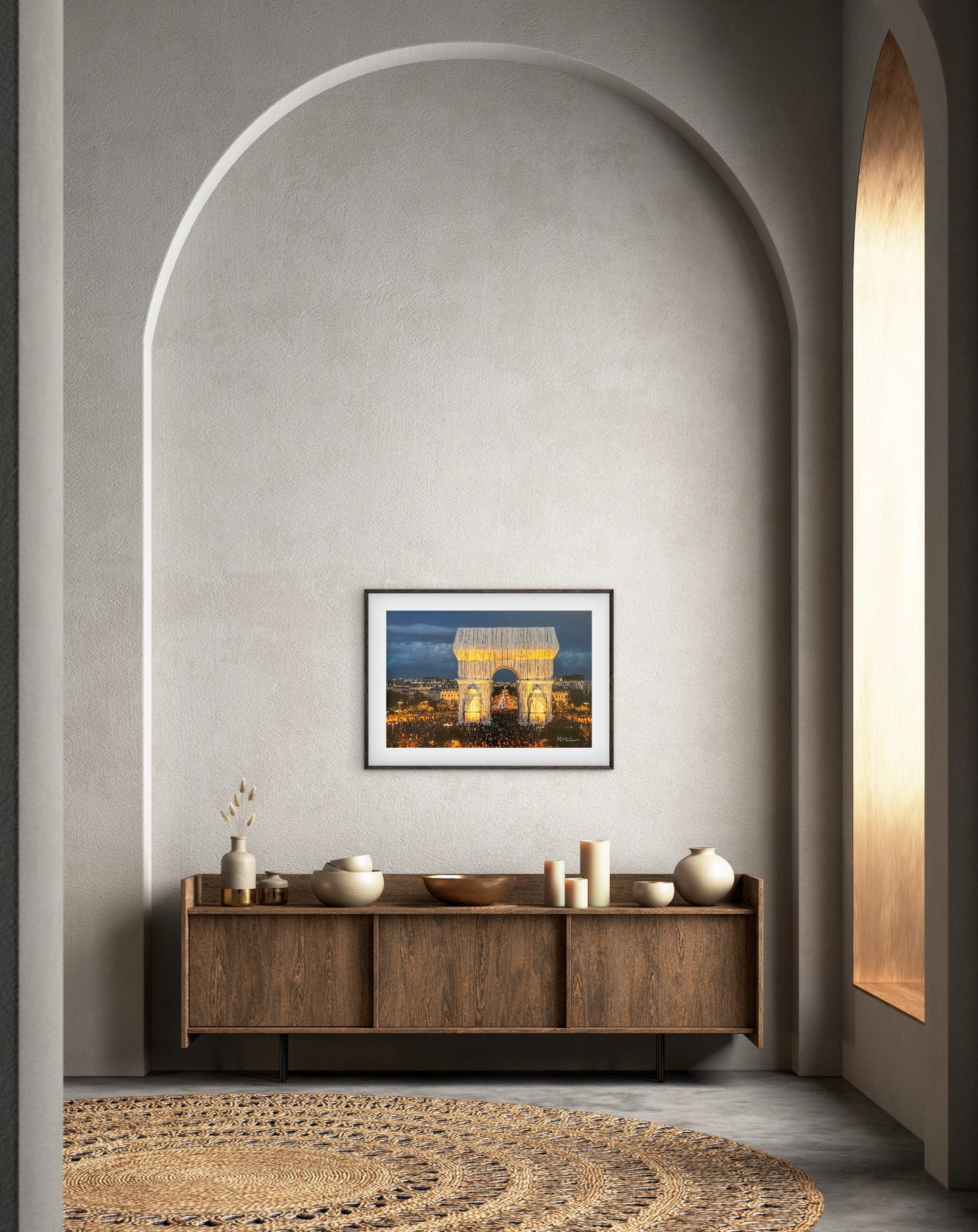 Christo „L‘Arc de Triomphe, by Night“ - signiert & nummeriert