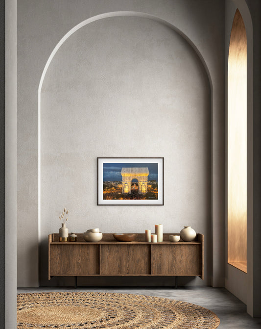 Christo „L‘Arc de Triomphe, by Night“ - signiert & nummeriert