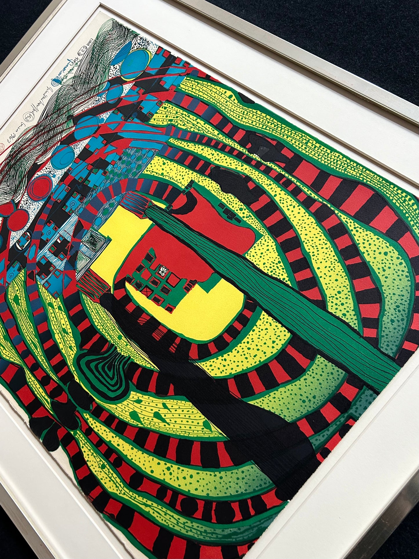 Friedensreich Hundertwasser: „Seereise II“ - Signiert, datiert, nummeriert und gestempelt
