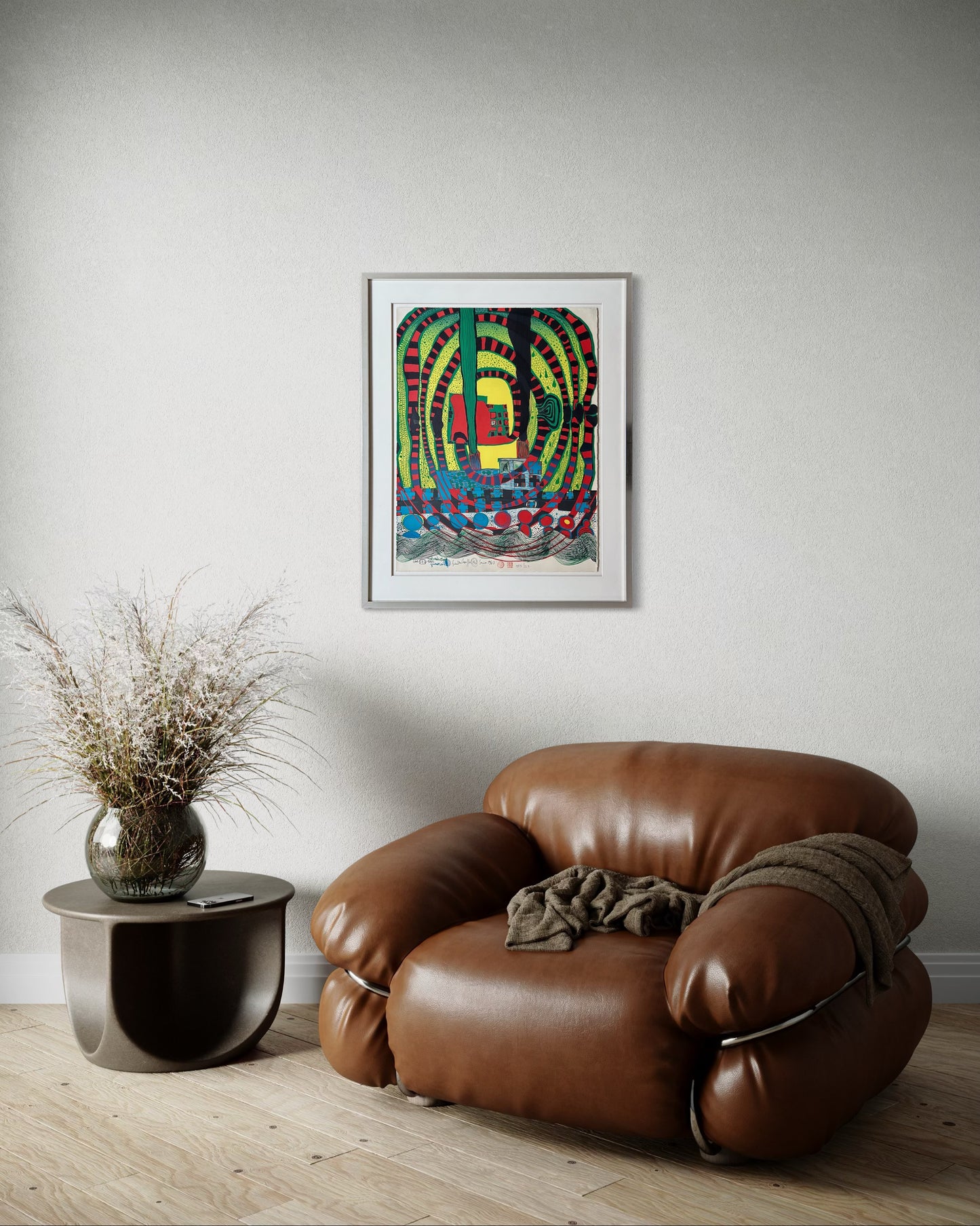 Friedensreich Hundertwasser: „Seereise II“ - Signiert, datiert, nummeriert und gestempelt