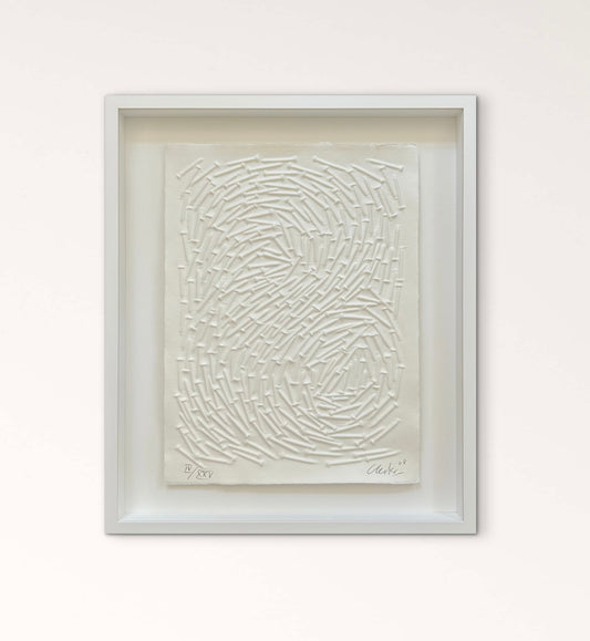 Günther Uecker (1930) - „Ohne Titel“ - signiert, datiert & nummeriert (Ex.: IV/XXV)