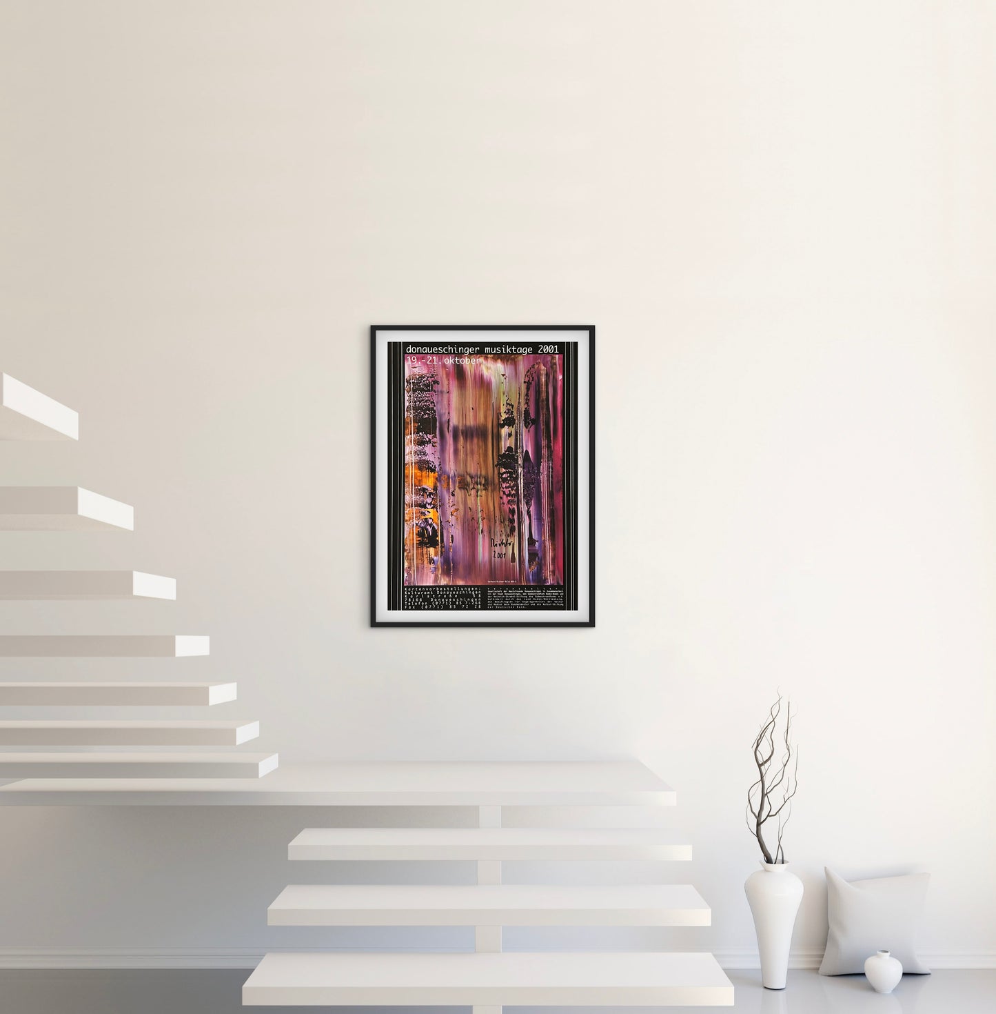 Gerhard Richter (1932) - „Donaueschingen - Abstrakt Painting 869-3“ - signiert, datiert & limitiert