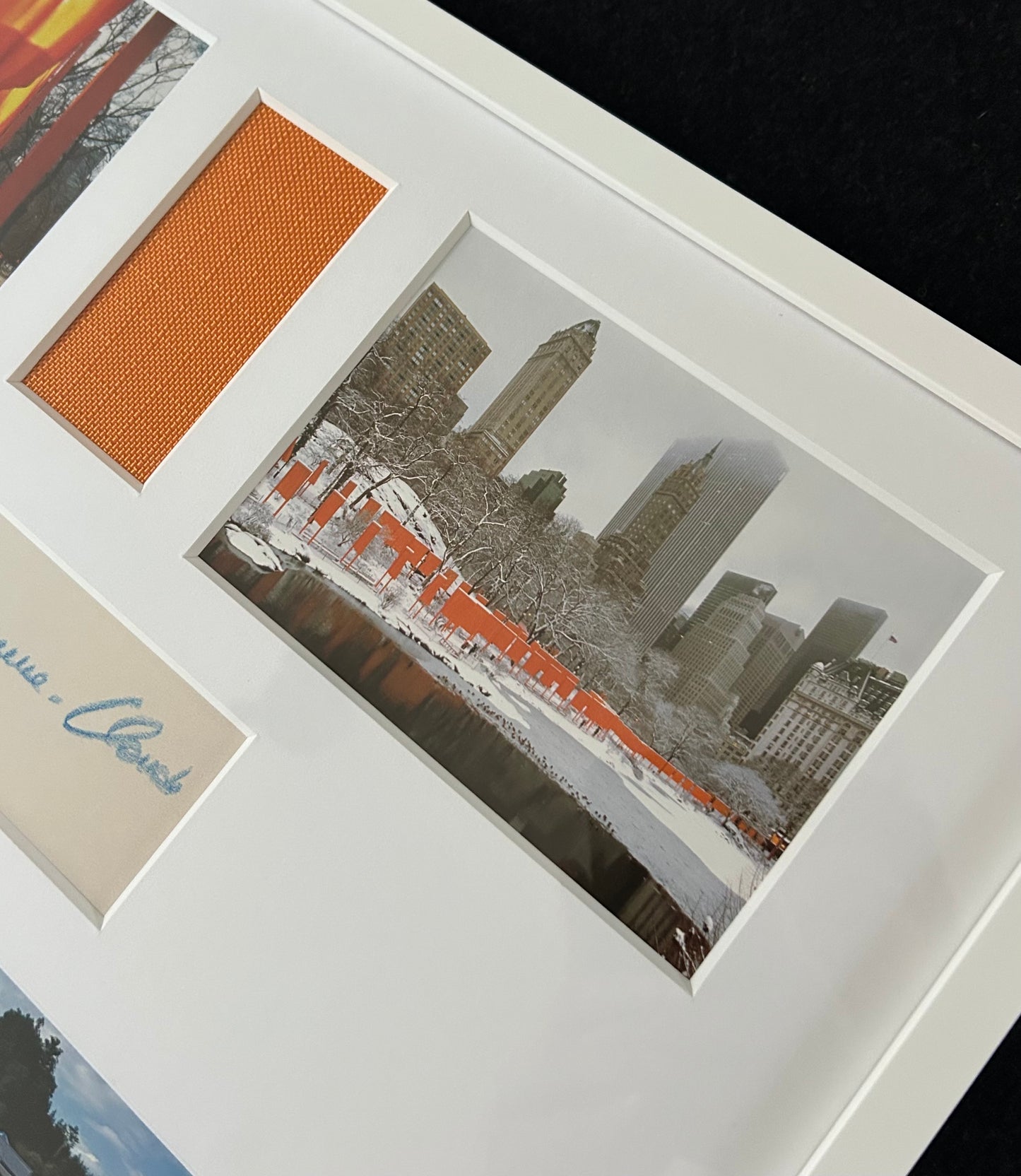 Christo - Collage ikonischer US-Projekte (handsigniert)