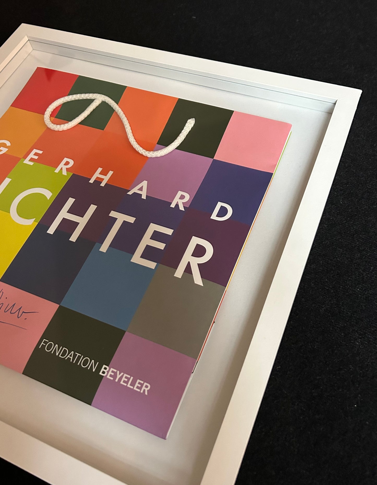 Gerhard Richter (1932) „Zwei Tafeln von 4900 Farben" - signiert