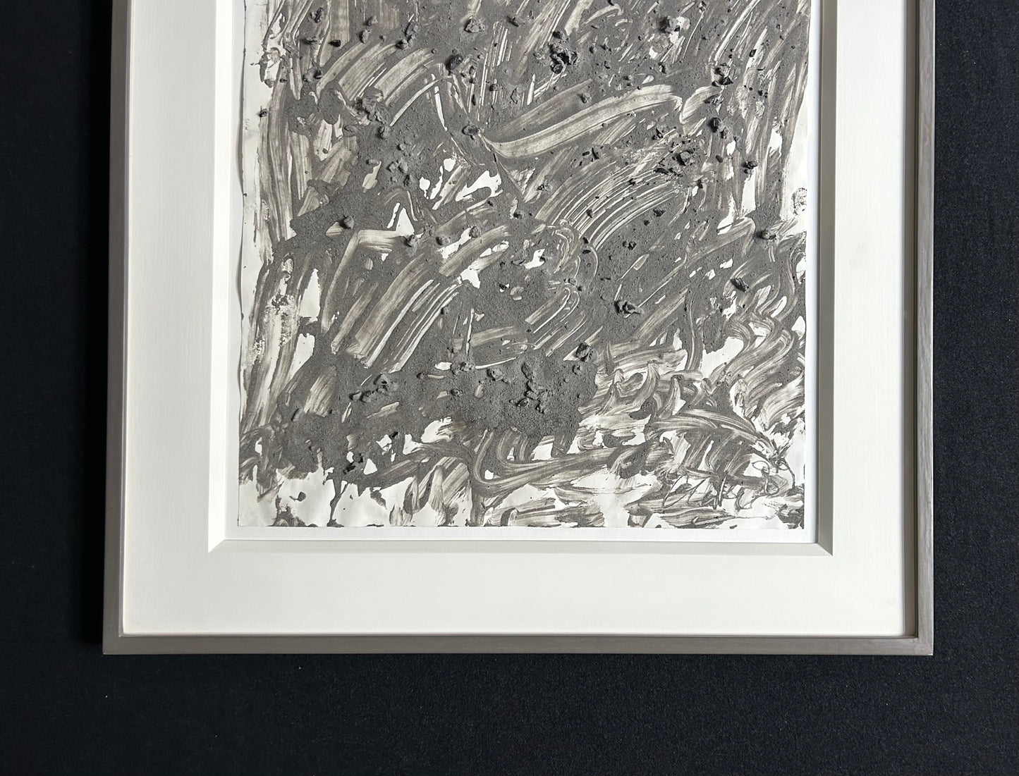 Günther Uecker (1930) - „Ohne Titel“ - (signiert & datiert), Mischtechnik auf festem Velin