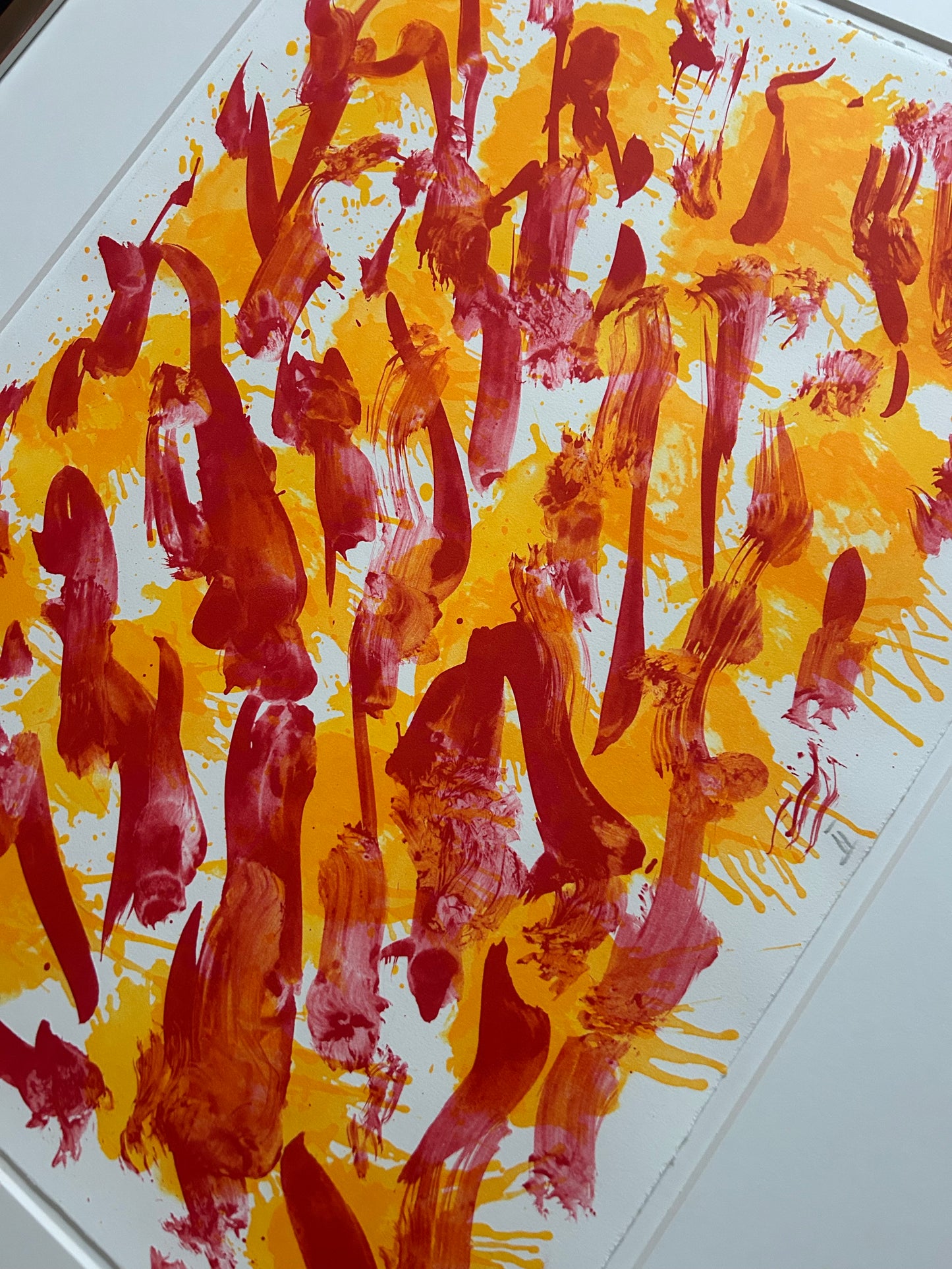 Günther Uecker (1930-2025) - „Geschriebene Bilder II“ - signiert, datiert & nummeriert (Ex.: e.a.)