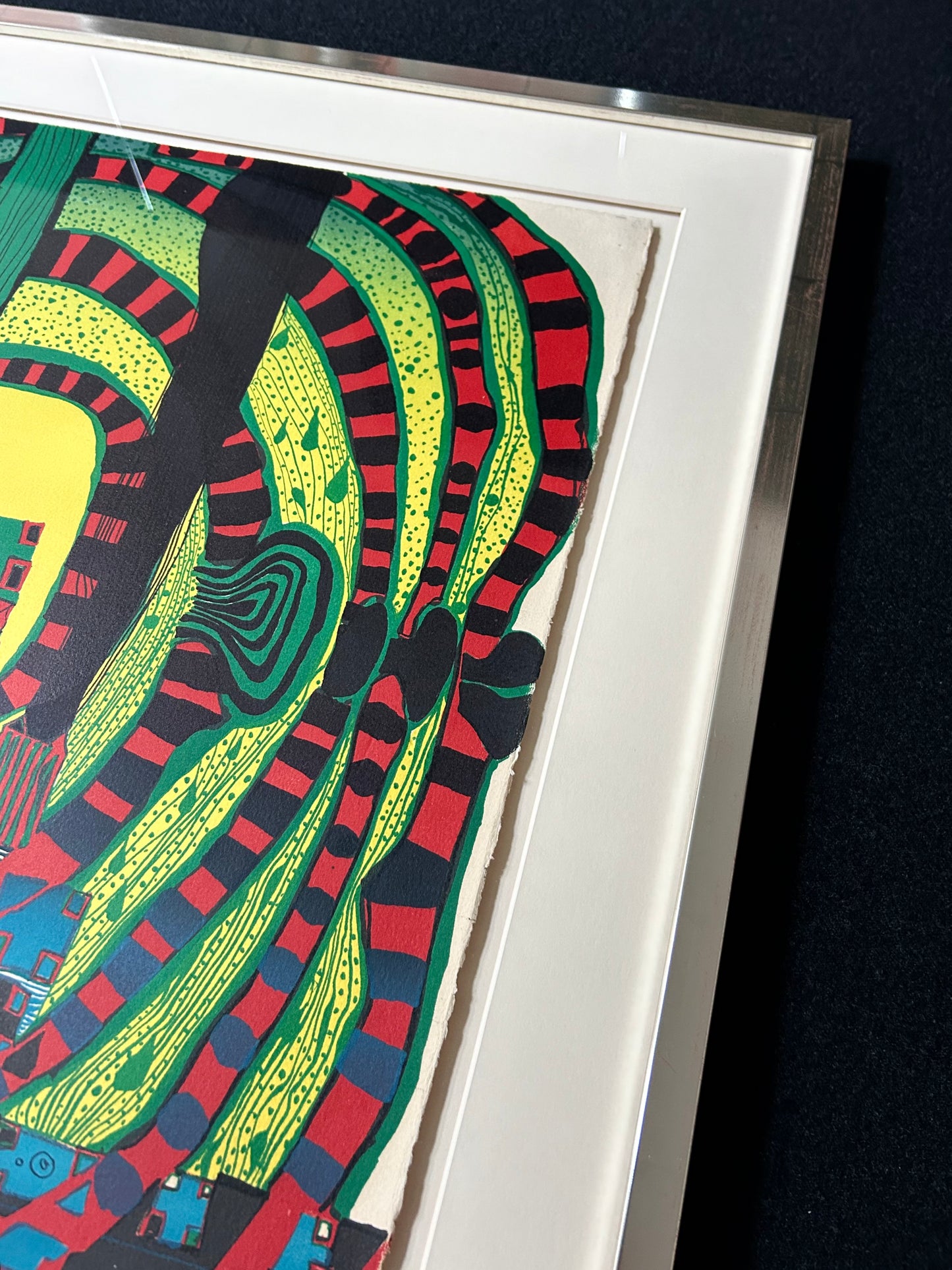 Friedensreich Hundertwasser: „Seereise II“ - Signiert, datiert, nummeriert und gestempelt