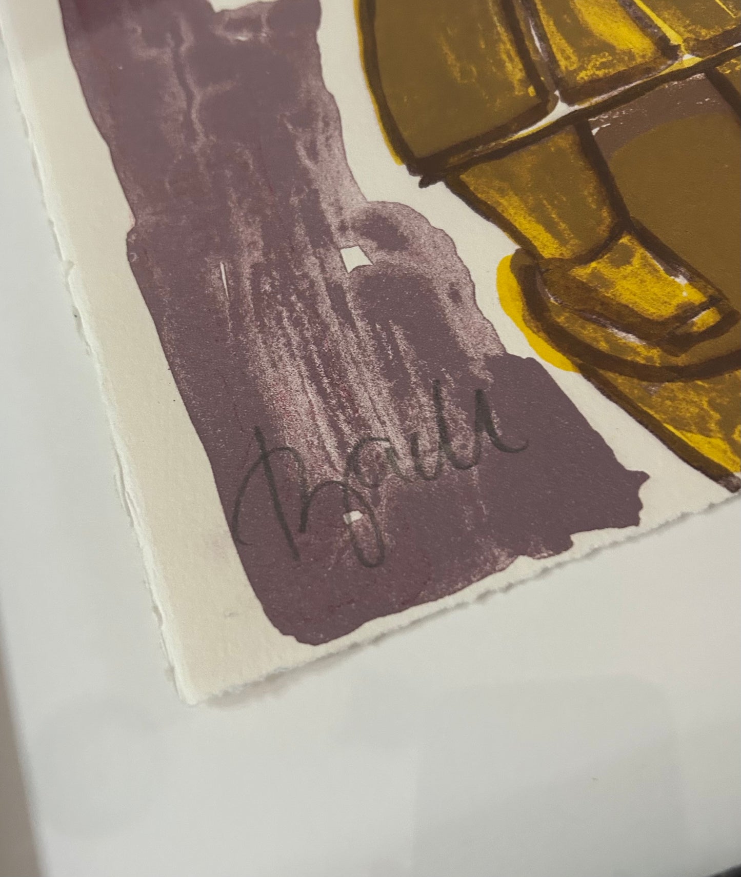 Elvira Bach (1951) „Ohne Titel (Grün)“ - signiert & nummeriert