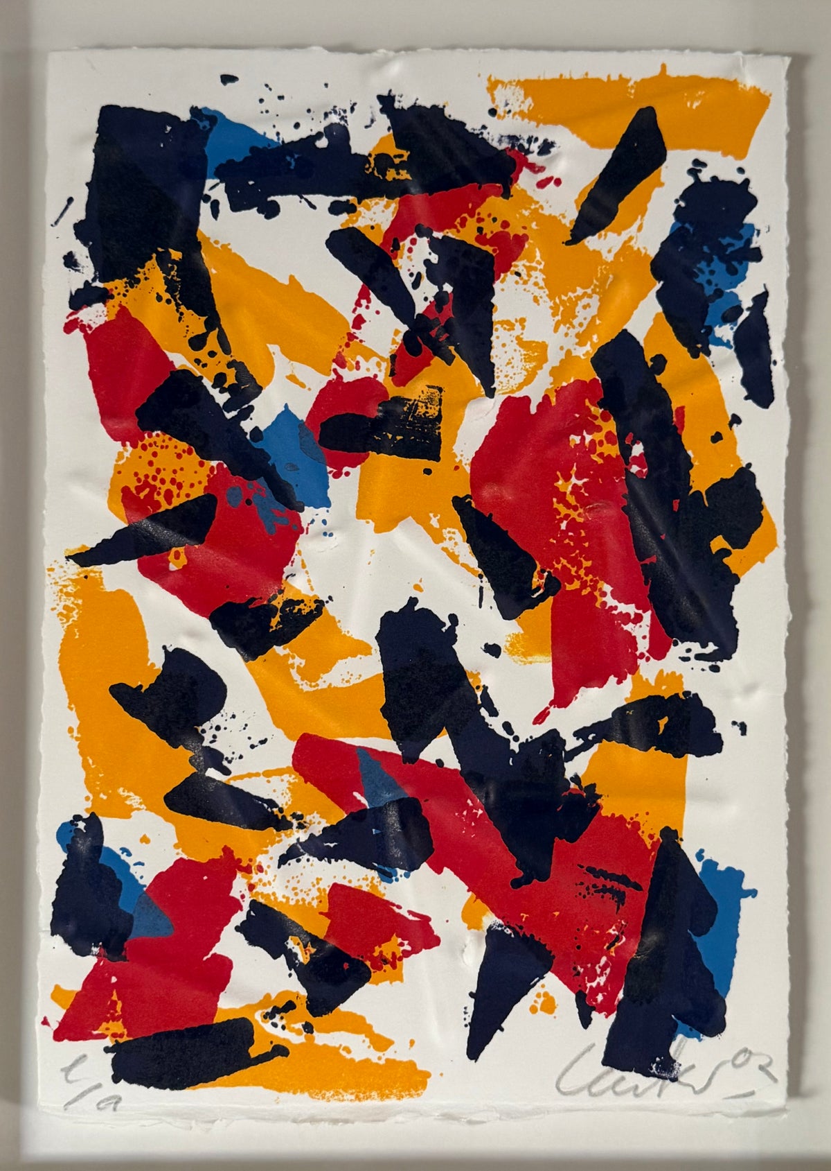 Günther Uecker (1930-2025) - „Splitter III“ - signiert, datiert & nummeriert (Ex.: e.a.)