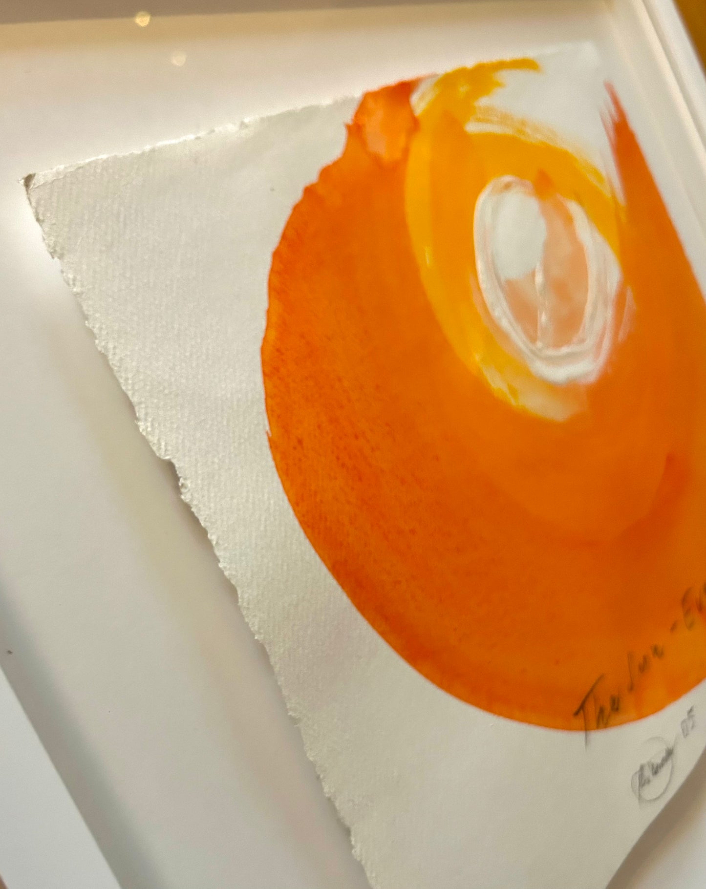 Otto Piene -  „The Sun - Every Day!" Unikat (handsigniert, datiert & betitelt)